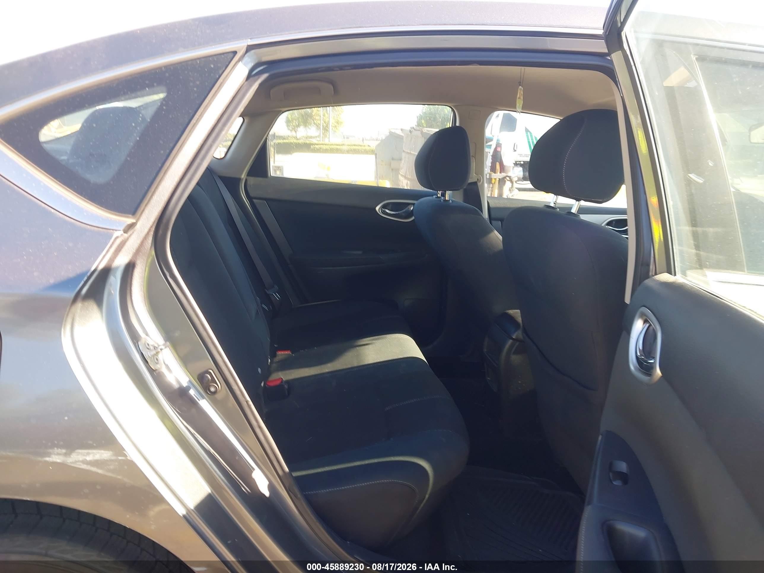 2015 Nissan Sentra S Gray vin: 3N1AB7AP8FY330327