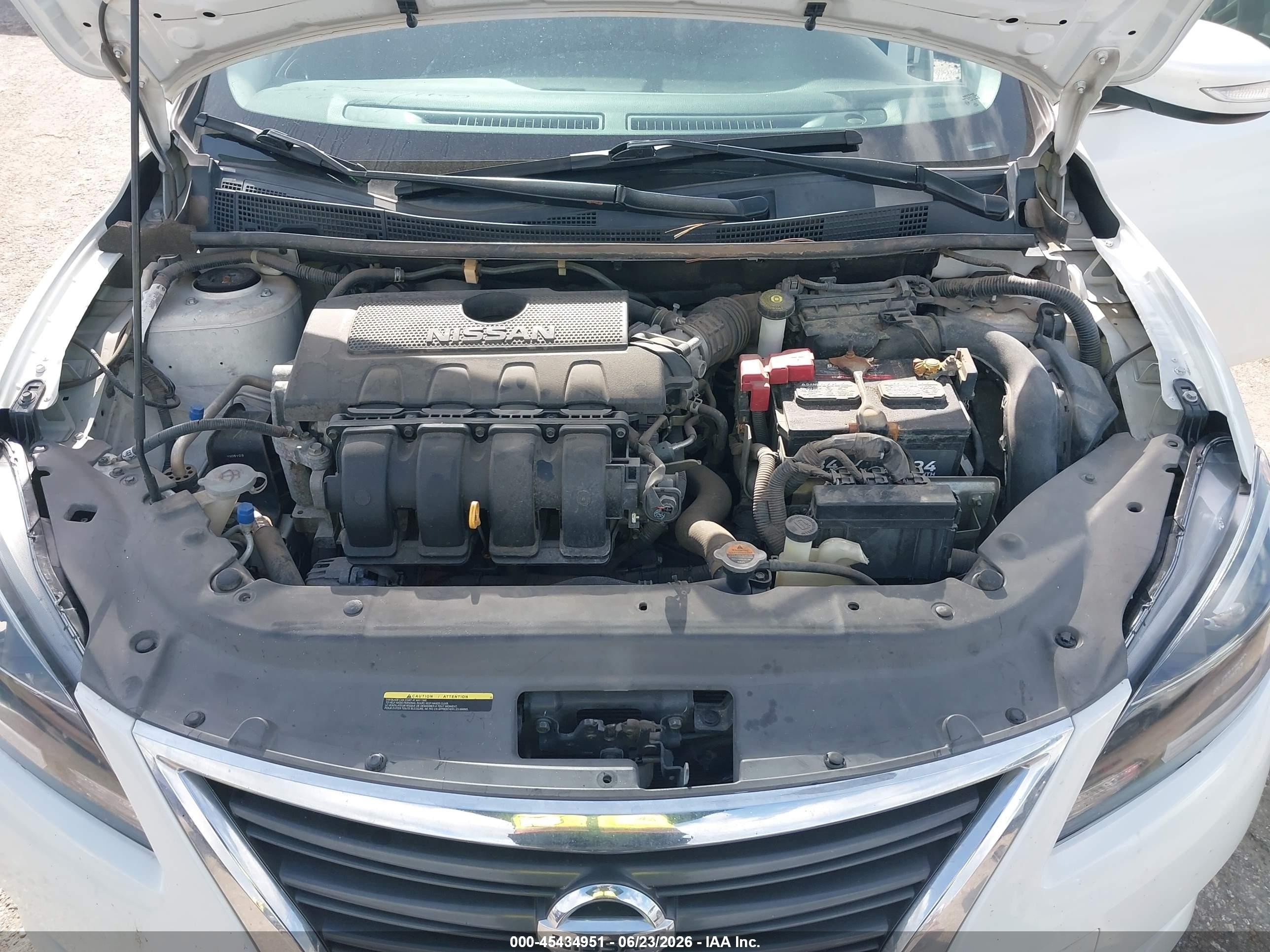 2015 Nissan Sentra Sr White vin: 3N1AB7AP8FY333485
