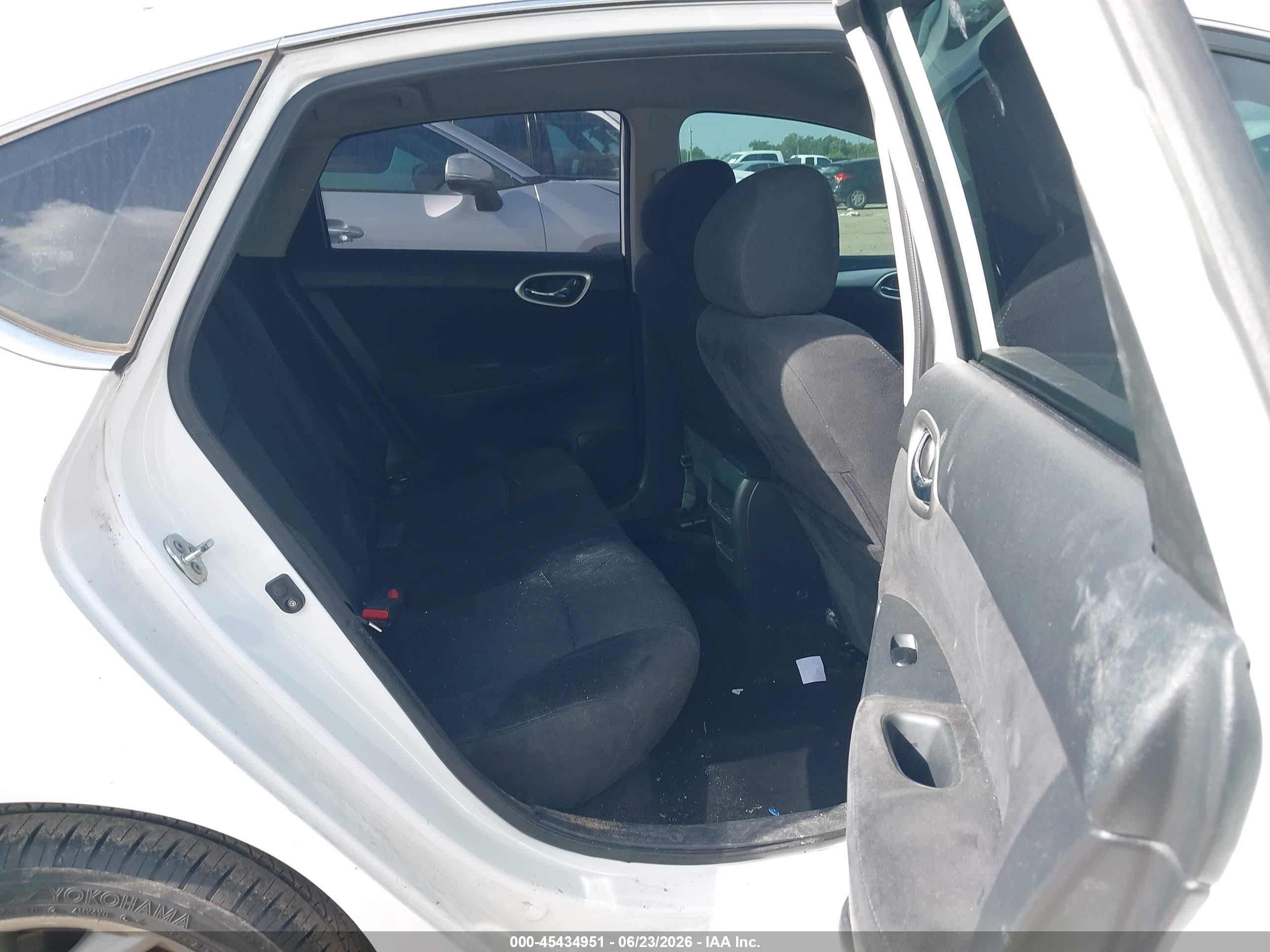 2015 Nissan Sentra Sr White vin: 3N1AB7AP8FY333485