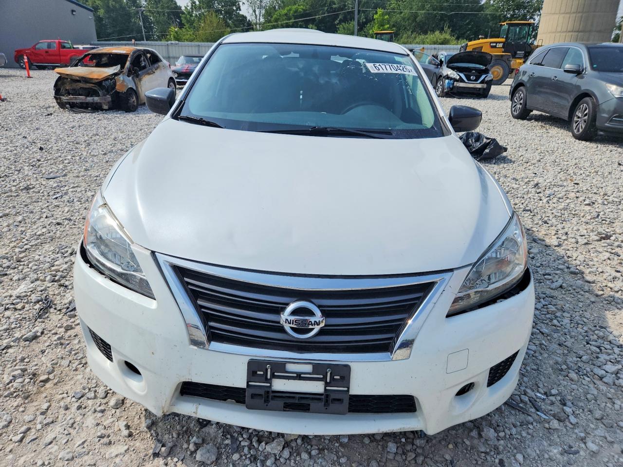 2015 Nissan Sentra Sr White vin: 3N1AB7AP8FY339254
