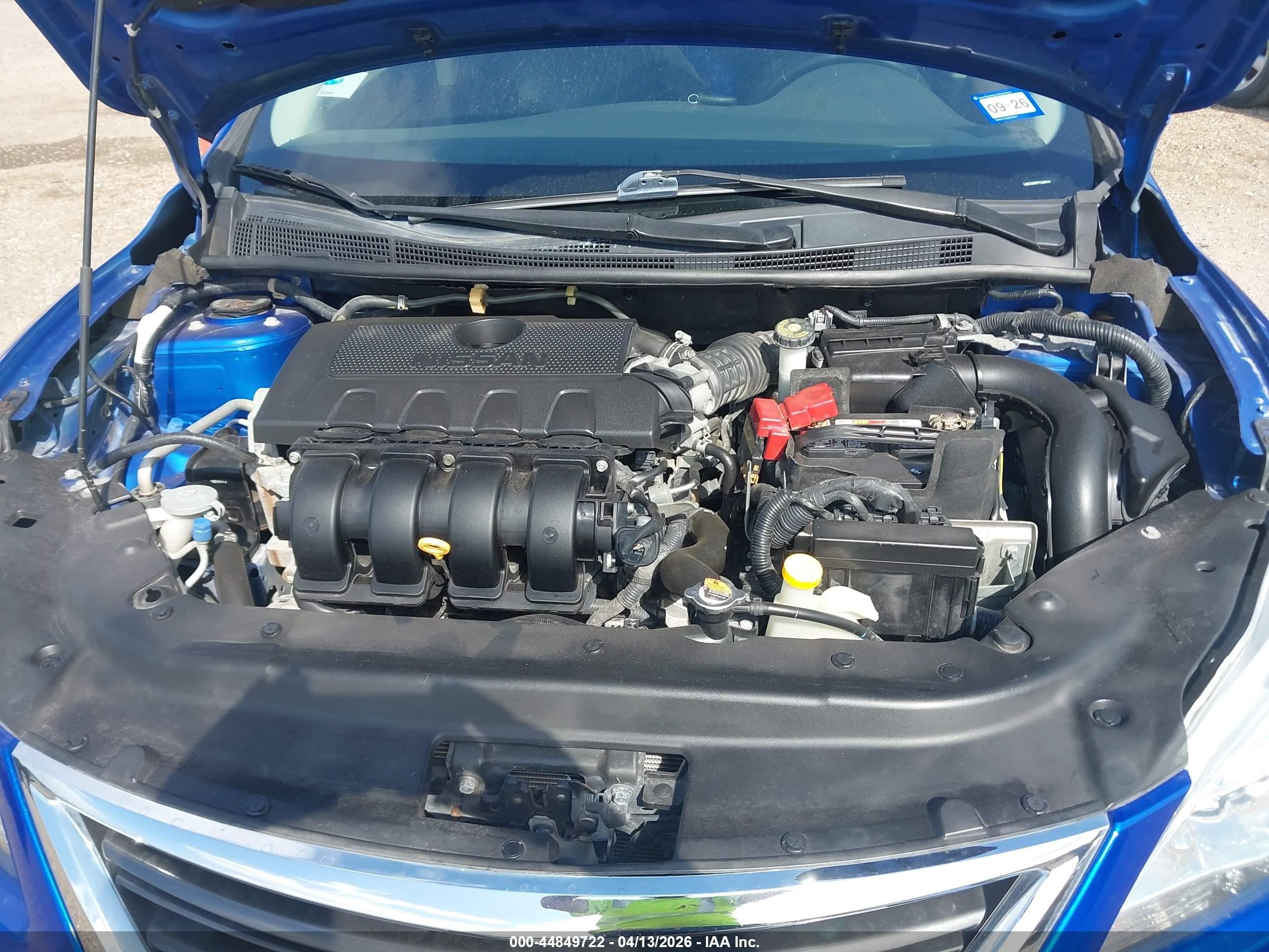 2015 Nissan Sentra Sr Blue vin: 3N1AB7AP8FY340310