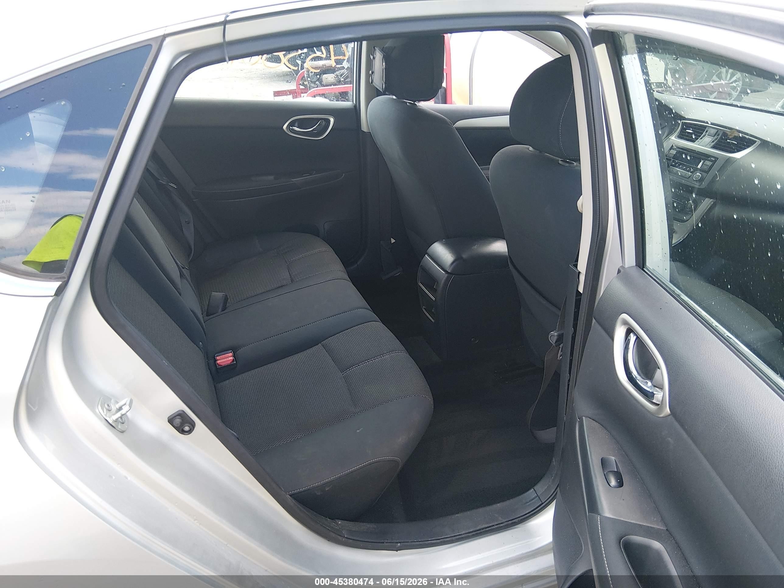 2015 Nissan Sentra S Silver vin: 3N1AB7AP8FY344678