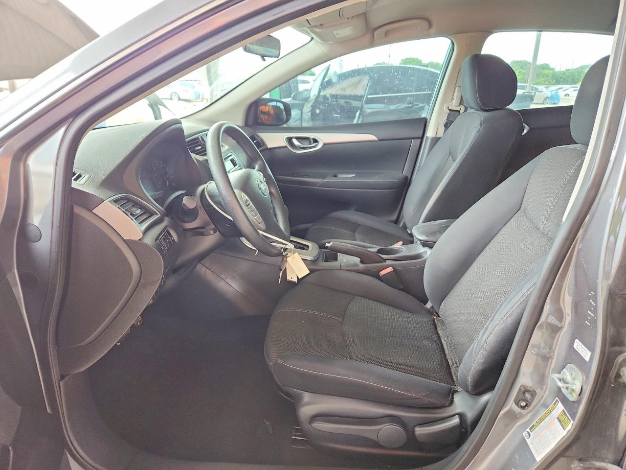 2015 Nissan Sentra S Charcoal vin: 3N1AB7AP8FY346589