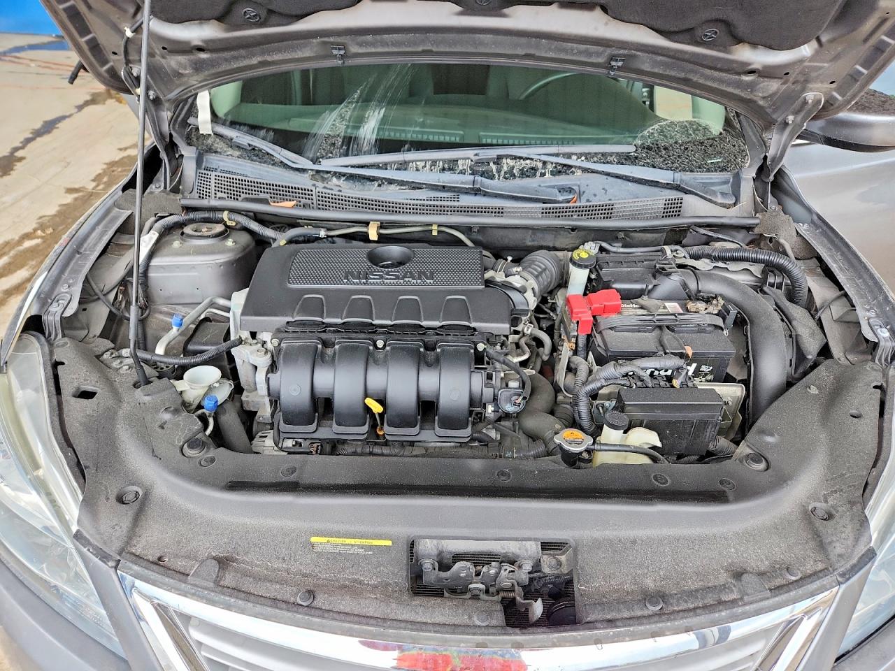 2015 Nissan Sentra S Charcoal vin: 3N1AB7AP8FY346589