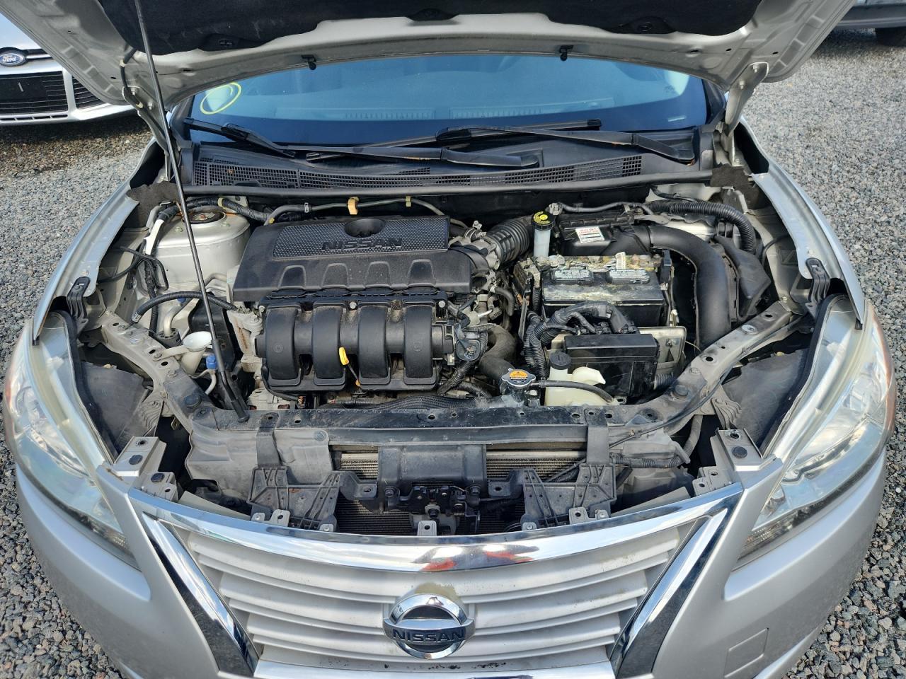 2015 Nissan Sentra S Silver vin: 3N1AB7AP8FY366843