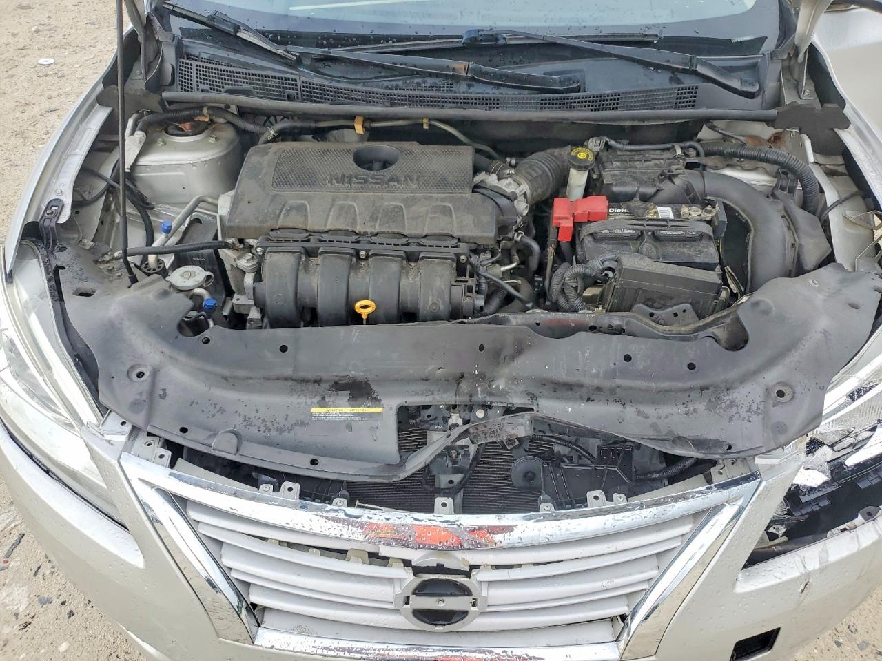 2015 Nissan Sentra S Silver vin: 3N1AB7AP8FY369323
