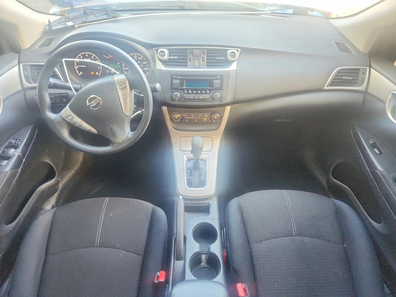 2015 Nissan Sentra S Silver vin: 3N1AB7AP8FY369323