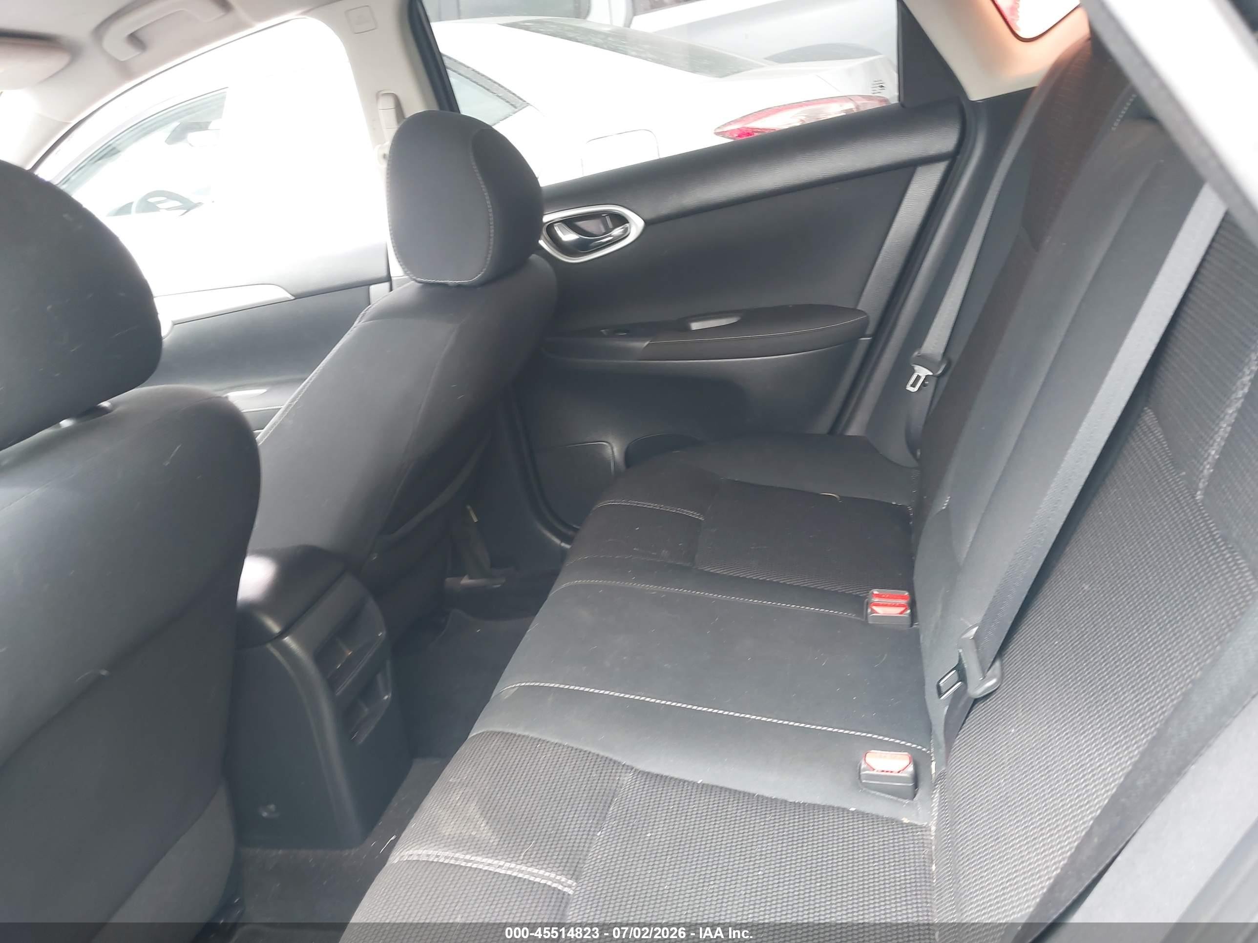 2015 Nissan Sentra S Black vin: 3N1AB7AP8FY369855