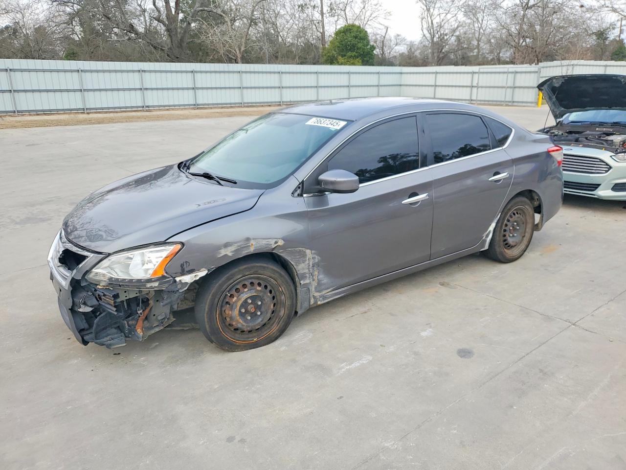 2015 Nissan Sentra S Silver vin: 3N1AB7AP8FY371377