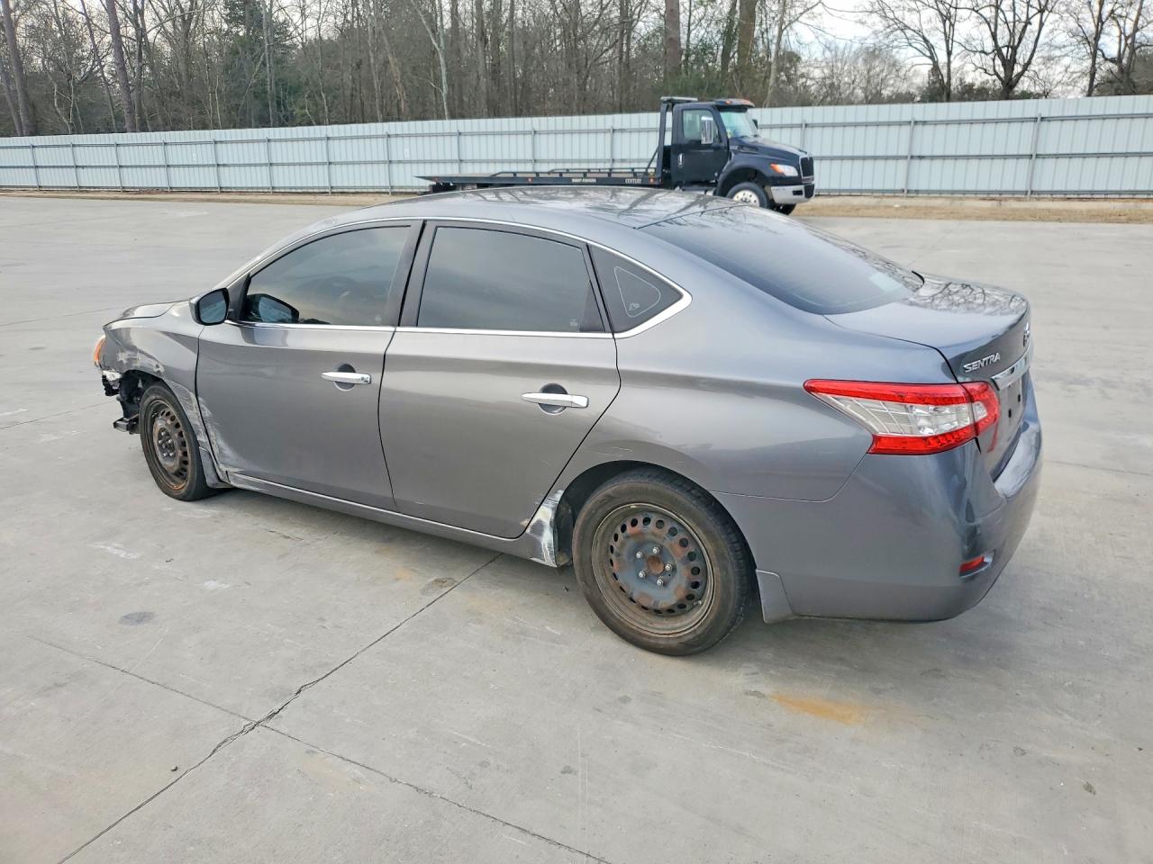 2015 Nissan Sentra S Silver vin: 3N1AB7AP8FY371377