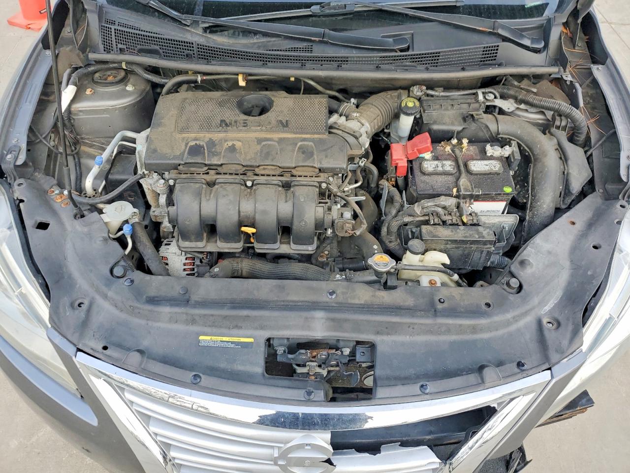 2015 Nissan Sentra S Silver vin: 3N1AB7AP8FY371377