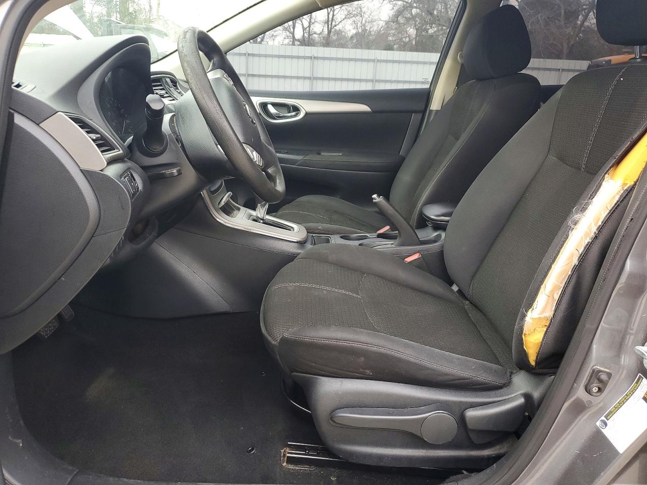 2015 Nissan Sentra S Silver vin: 3N1AB7AP8FY371377