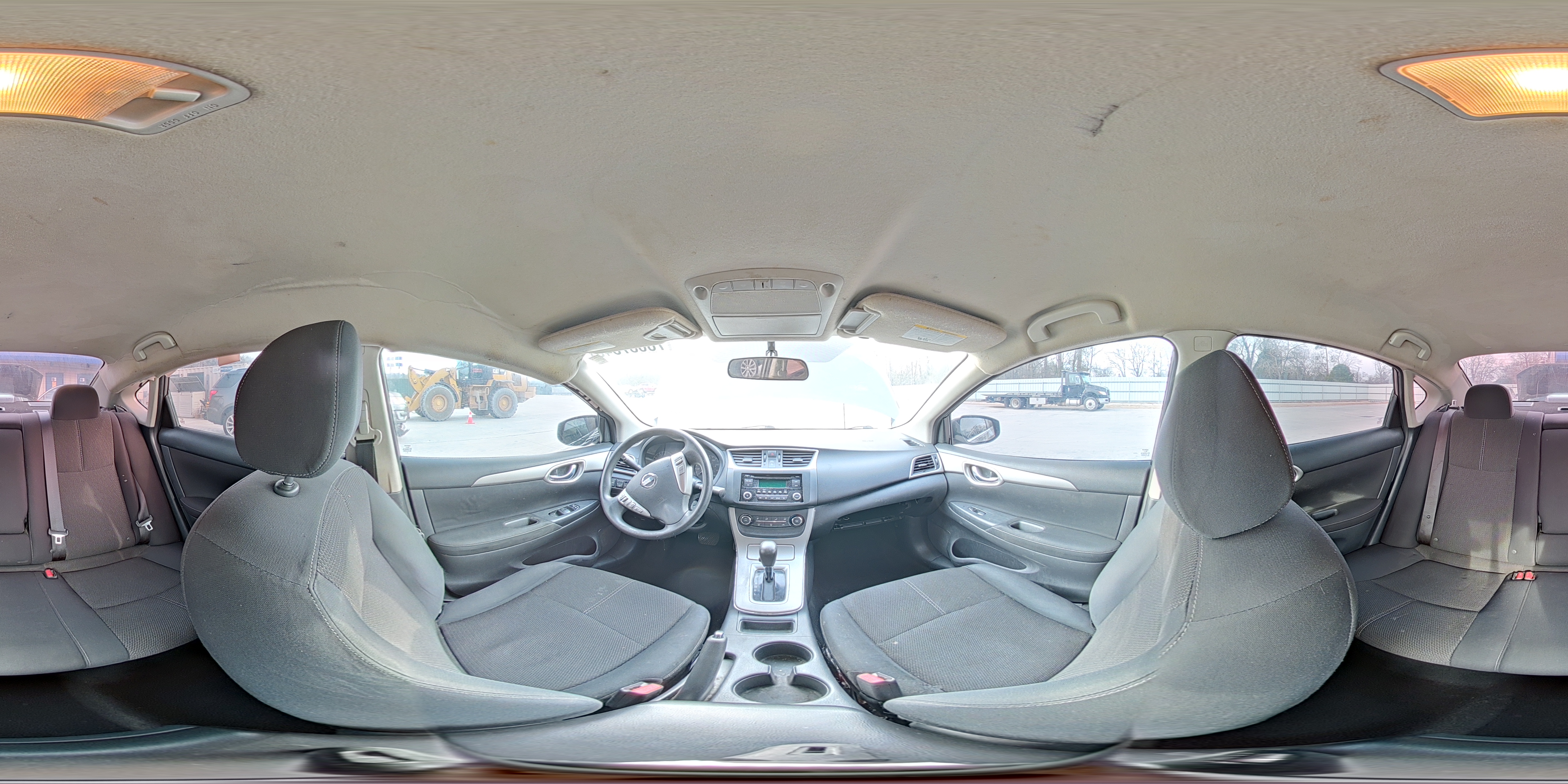 2015 Nissan Sentra S Silver vin: 3N1AB7AP8FY371377