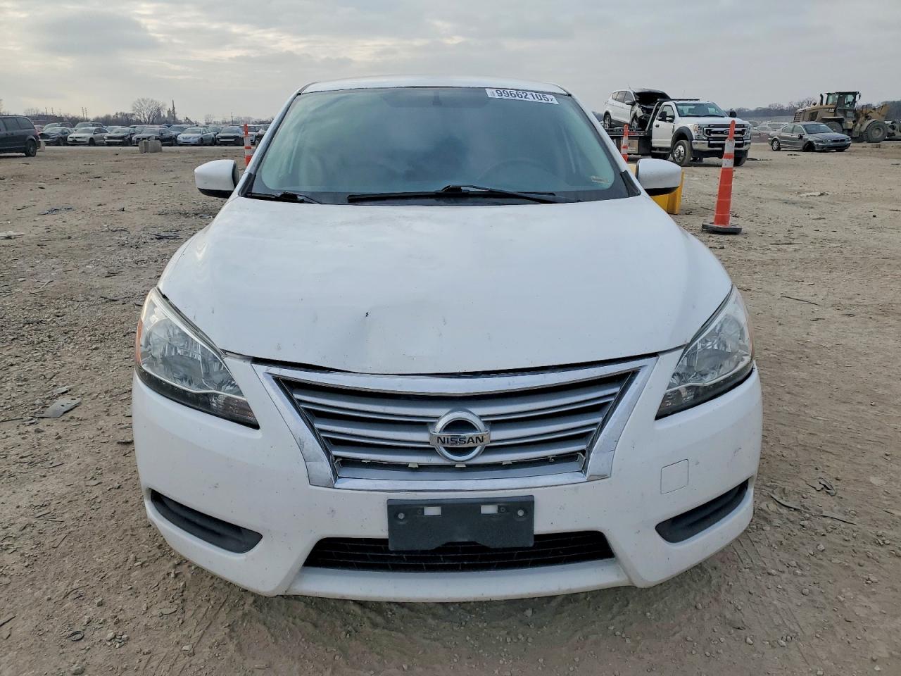 2015 Nissan Sentra S White vin: 3N1AB7AP8FY378684