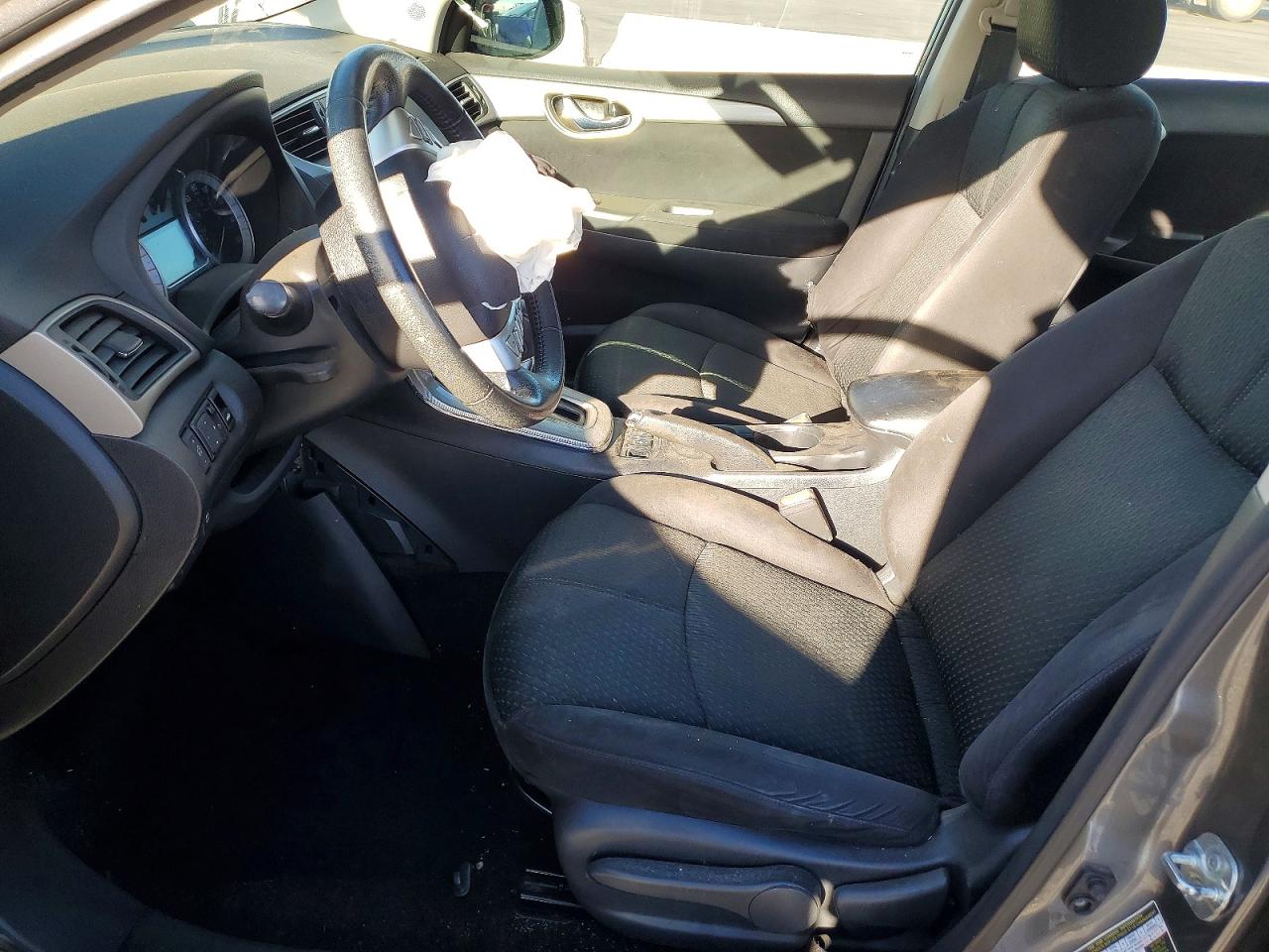 2015 Nissan Sentra S Gray vin: 3N1AB7AP8FY382654