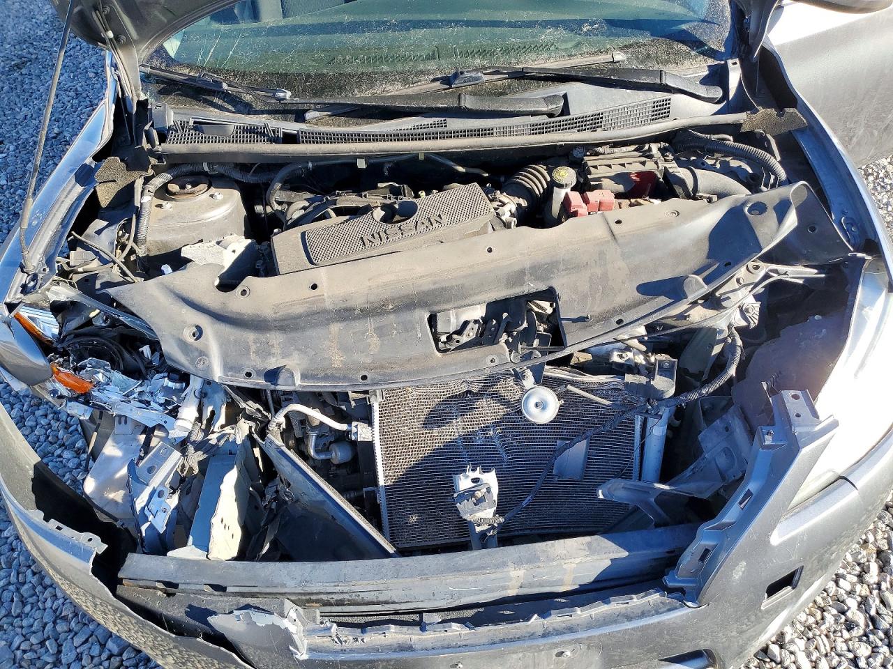2015 Nissan Sentra S Gray vin: 3N1AB7AP8FY382654