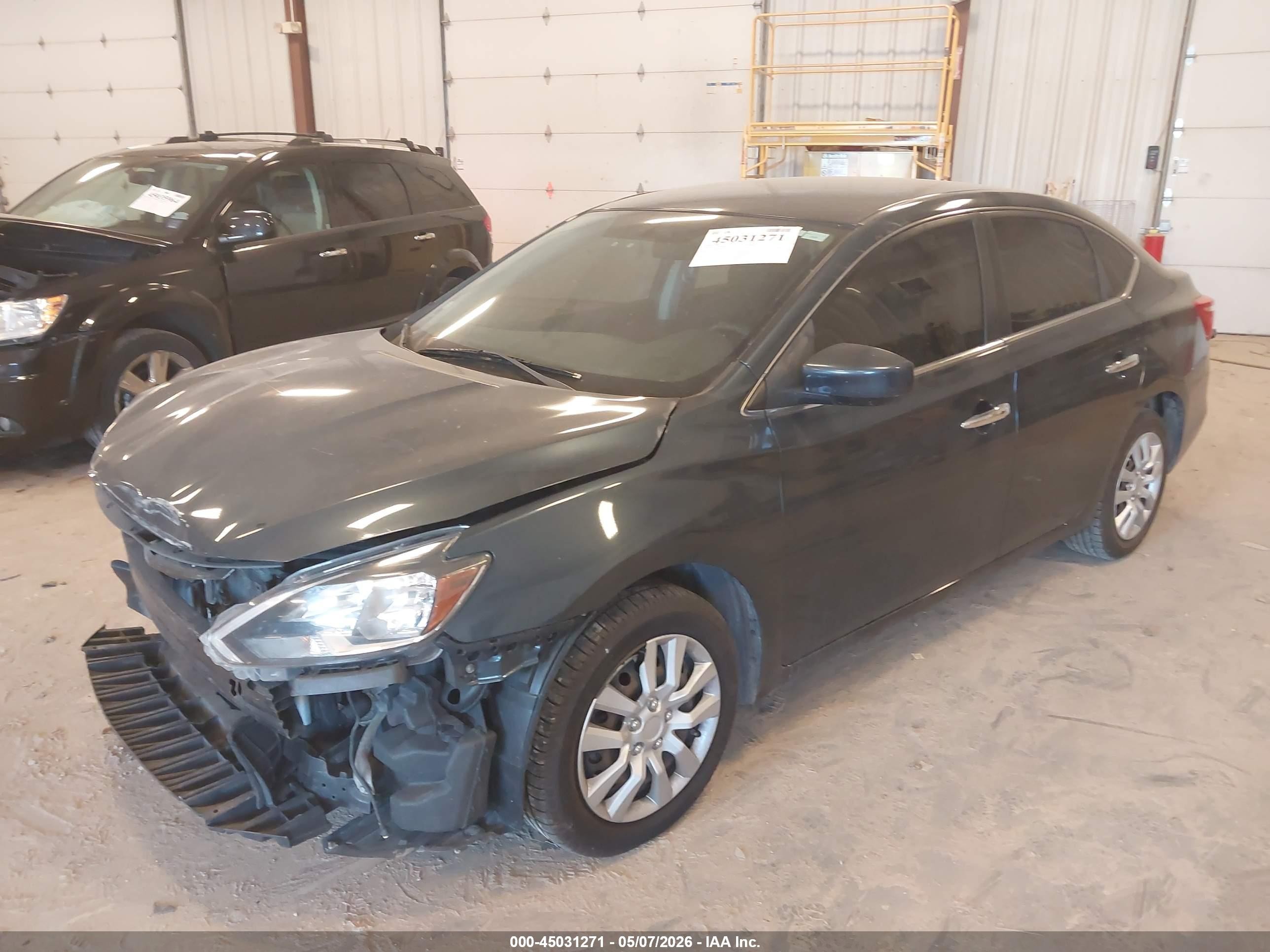 2016 Nissan Sentra Fe+ S/s/sl/sr/sv Синий vin: 3N1AB7AP8GL666168