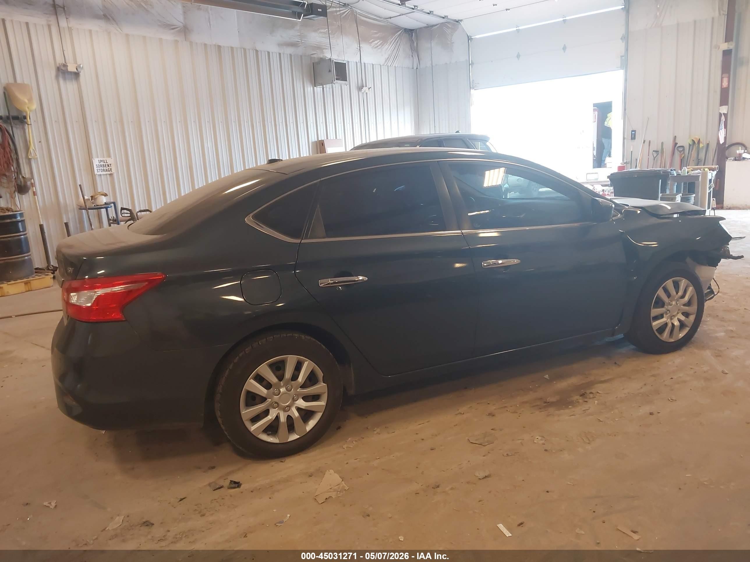 2016 Nissan Sentra Fe+ S/s/sl/sr/sv Синий vin: 3N1AB7AP8GL666168