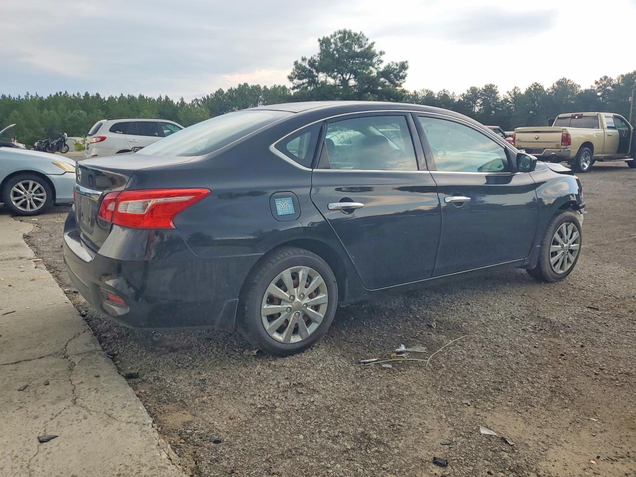 2016 Nissan Sentra S Black vin: 3N1AB7AP8GY310273