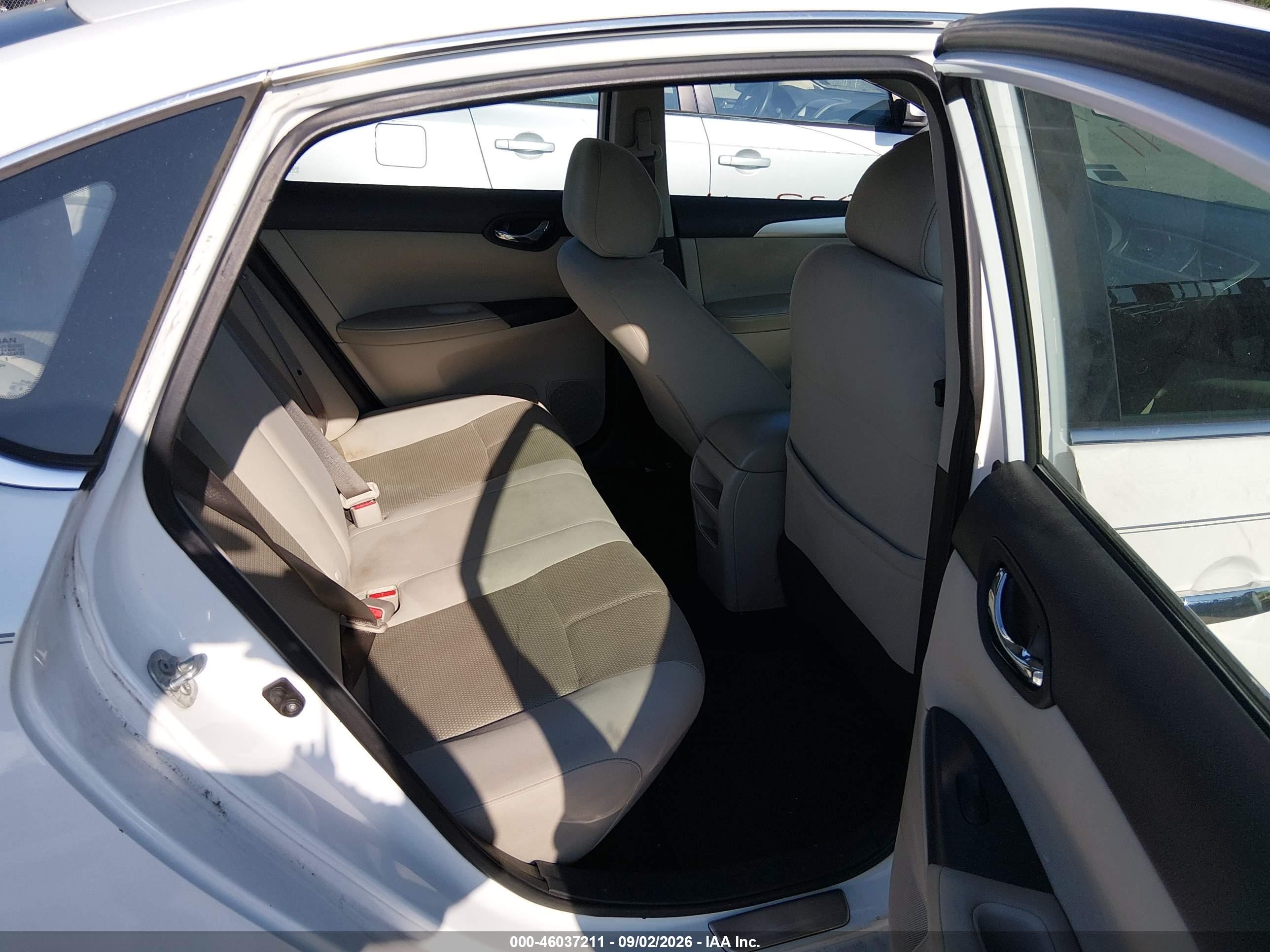 2016 Nissan Sentra Fe+ S White vin: 3N1AB7AP8GY326103