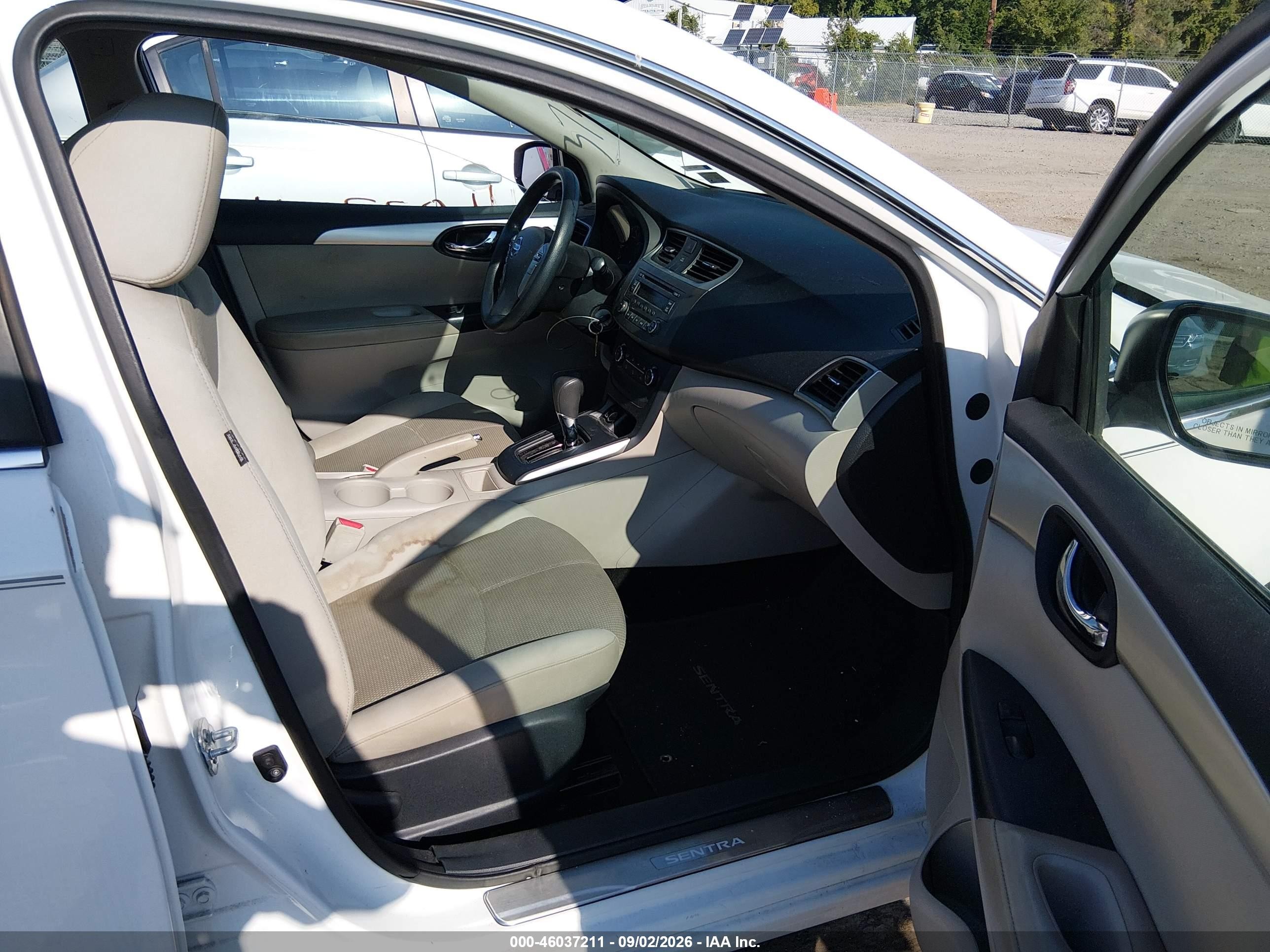 2016 Nissan Sentra Fe+ S White vin: 3N1AB7AP8GY326103