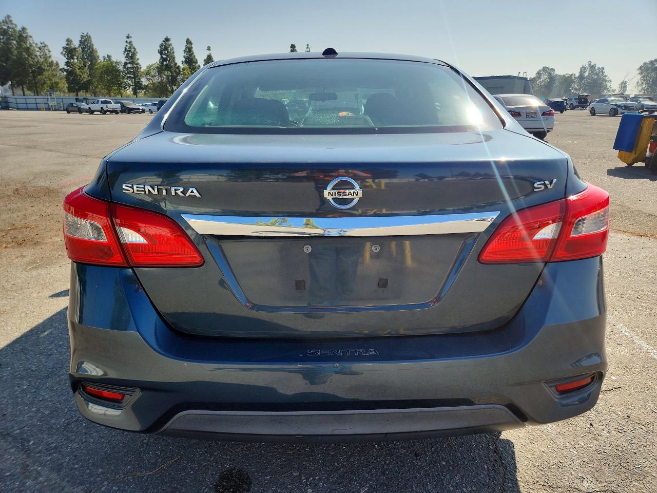 2017 Nissan Sentra Sv Зеленый vin: 3N1AB7AP8HL640302