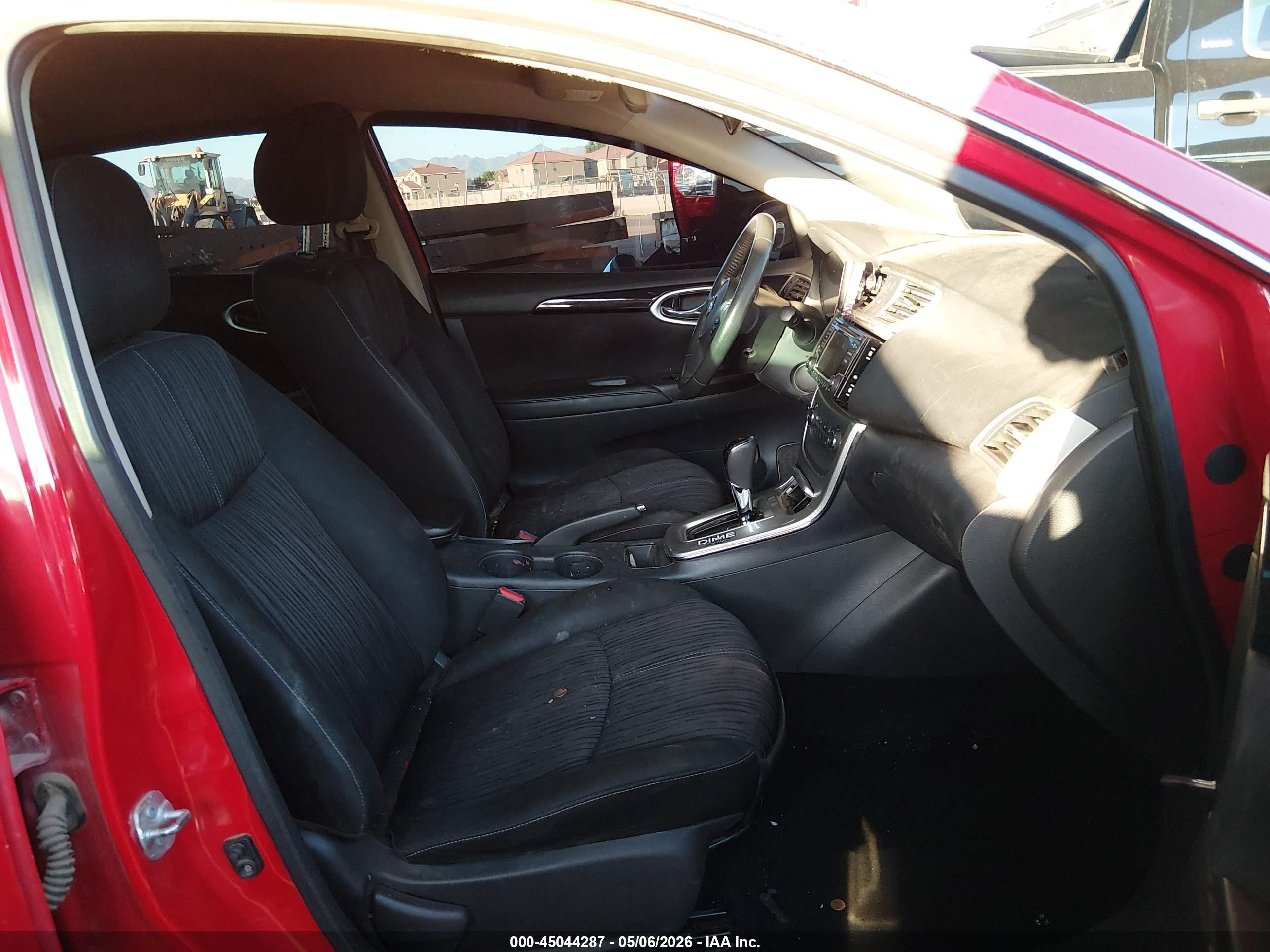 2017 Nissan Sentra Sv Красный vin: 3N1AB7AP8HL653177