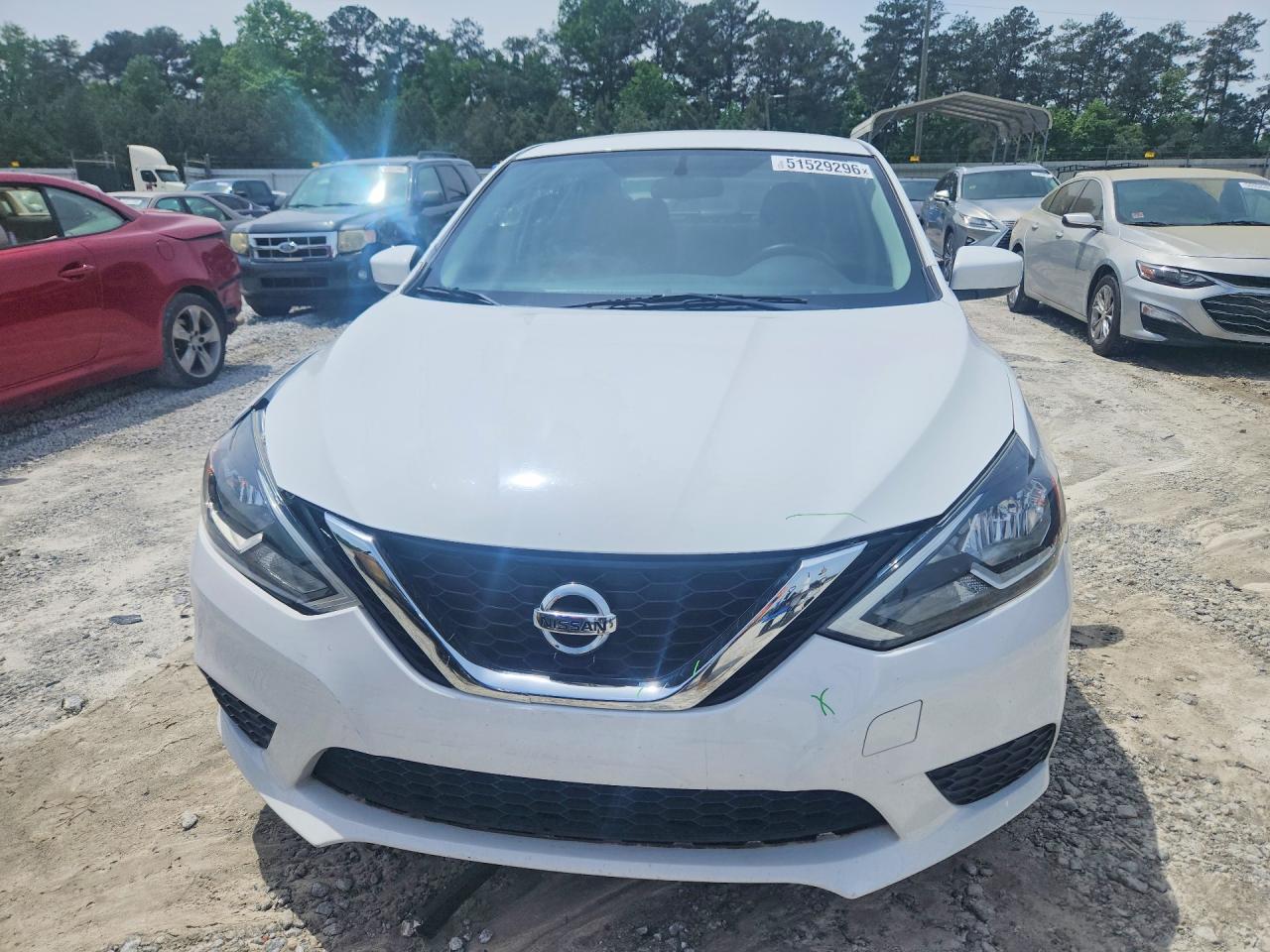 2017 Nissan Sentra S White vin: 3N1AB7AP8HY230151