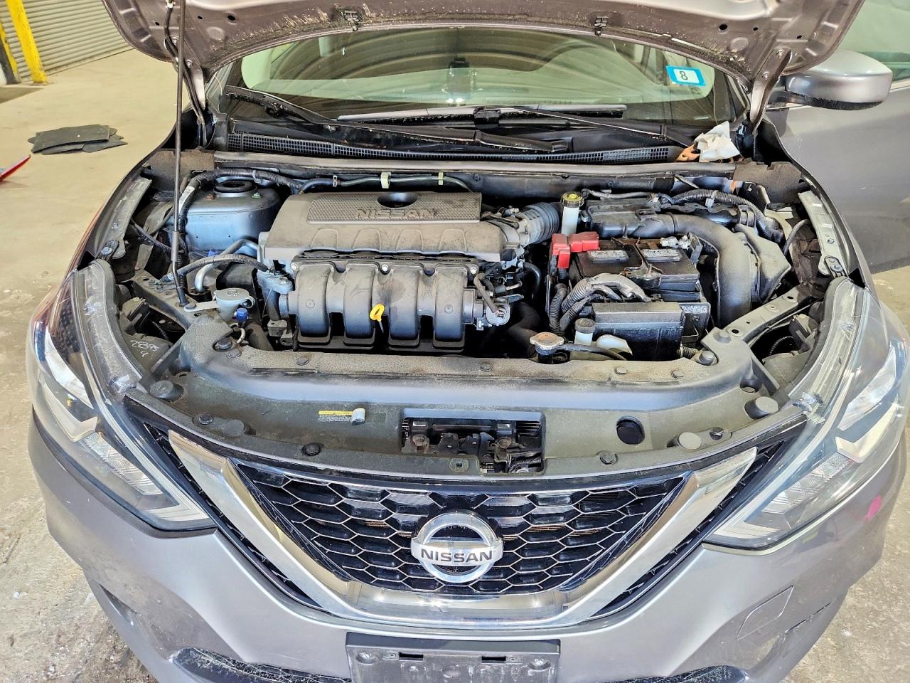 2017 Nissan Sentra S Gray vin: 3N1AB7AP8HY374105