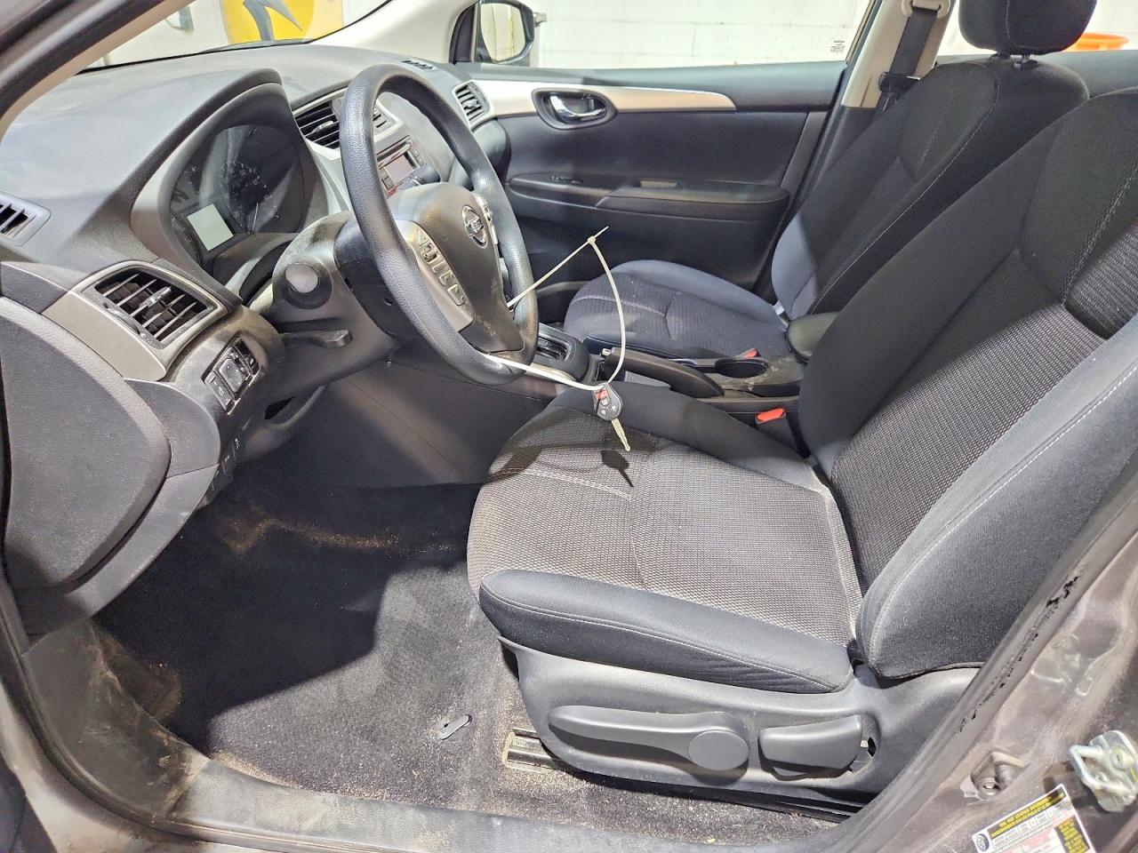 2017 Nissan Sentra S Gray vin: 3N1AB7AP8HY374105