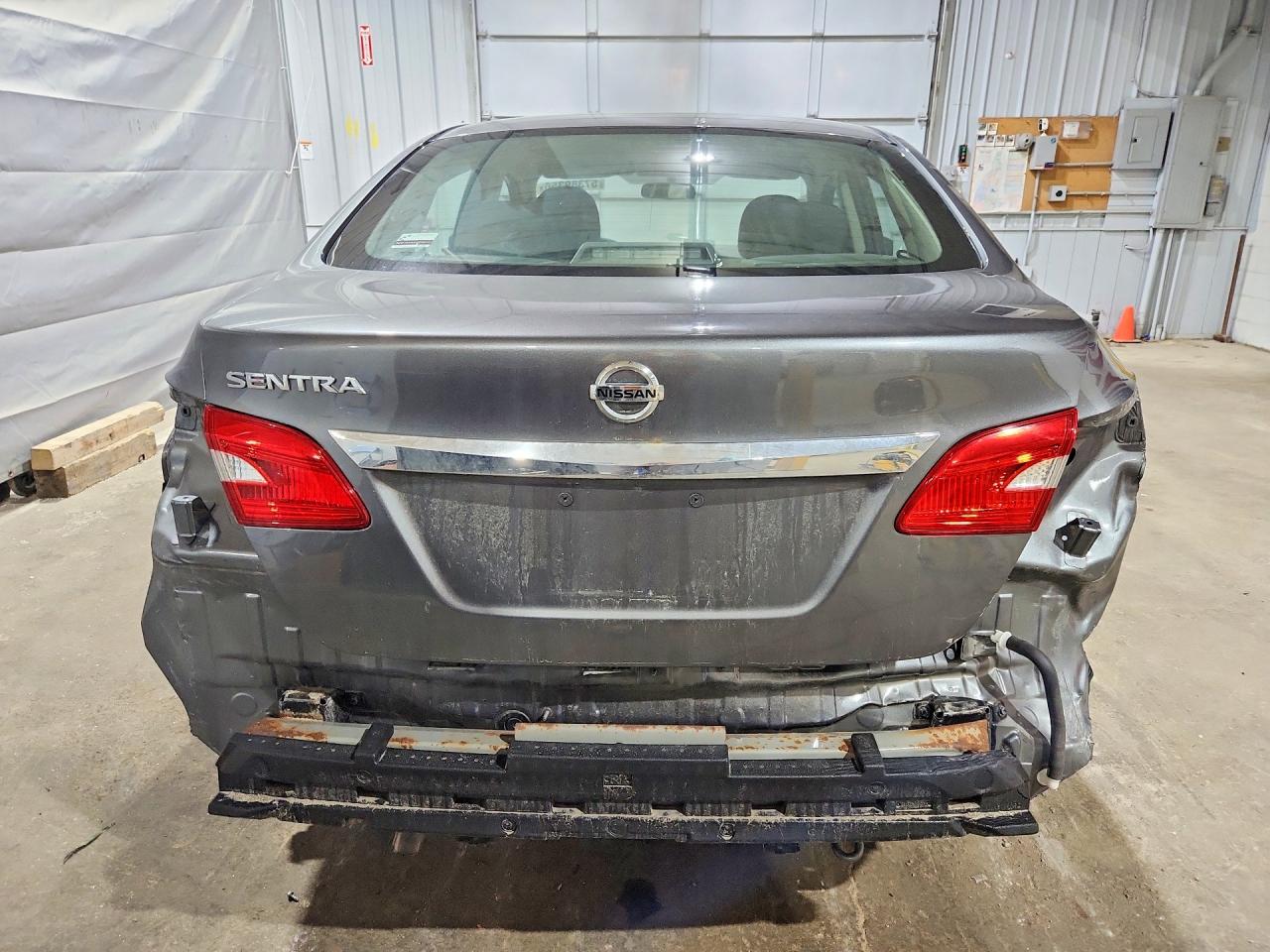 2017 Nissan Sentra S Gray vin: 3N1AB7AP8HY374105
