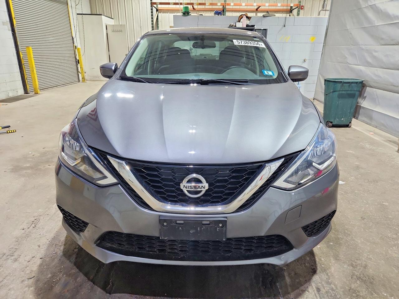 2017 Nissan Sentra S Gray vin: 3N1AB7AP8HY374105