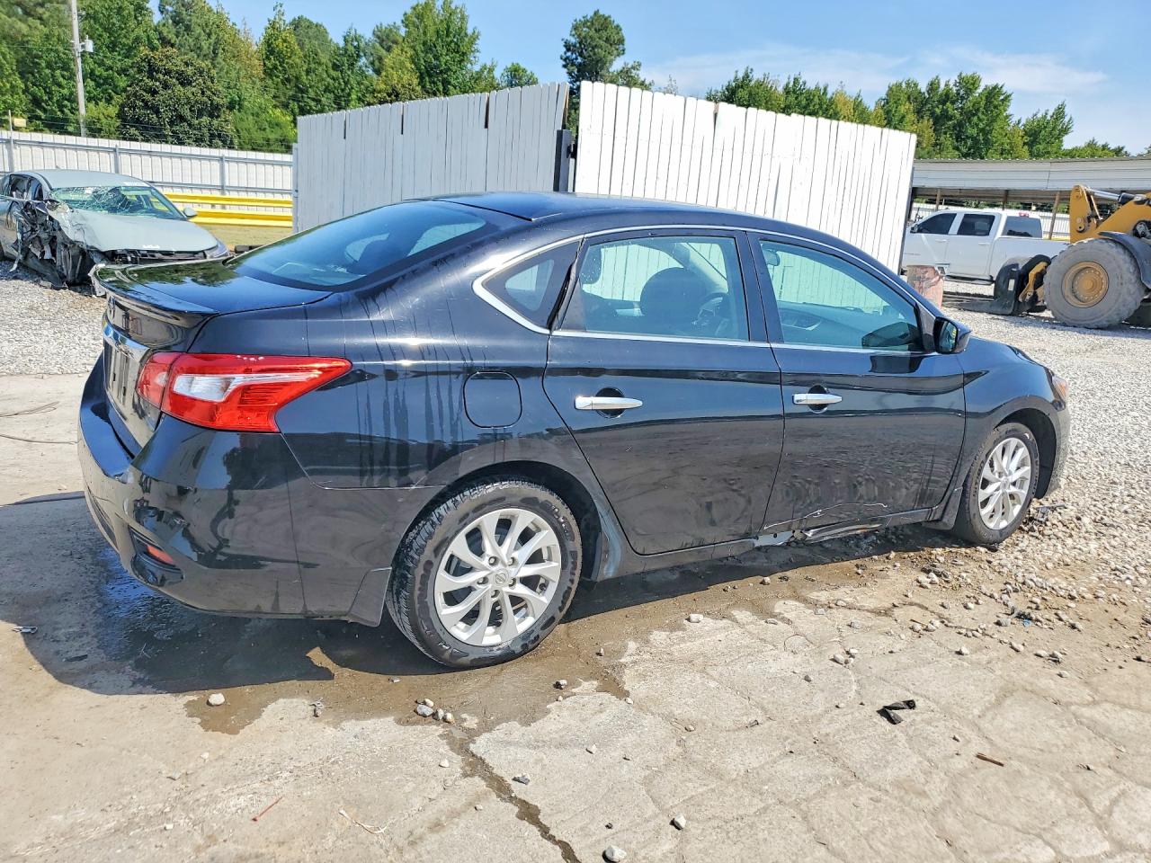 2017 Nissan Sentra S Black vin: 3N1AB7AP8HY387999