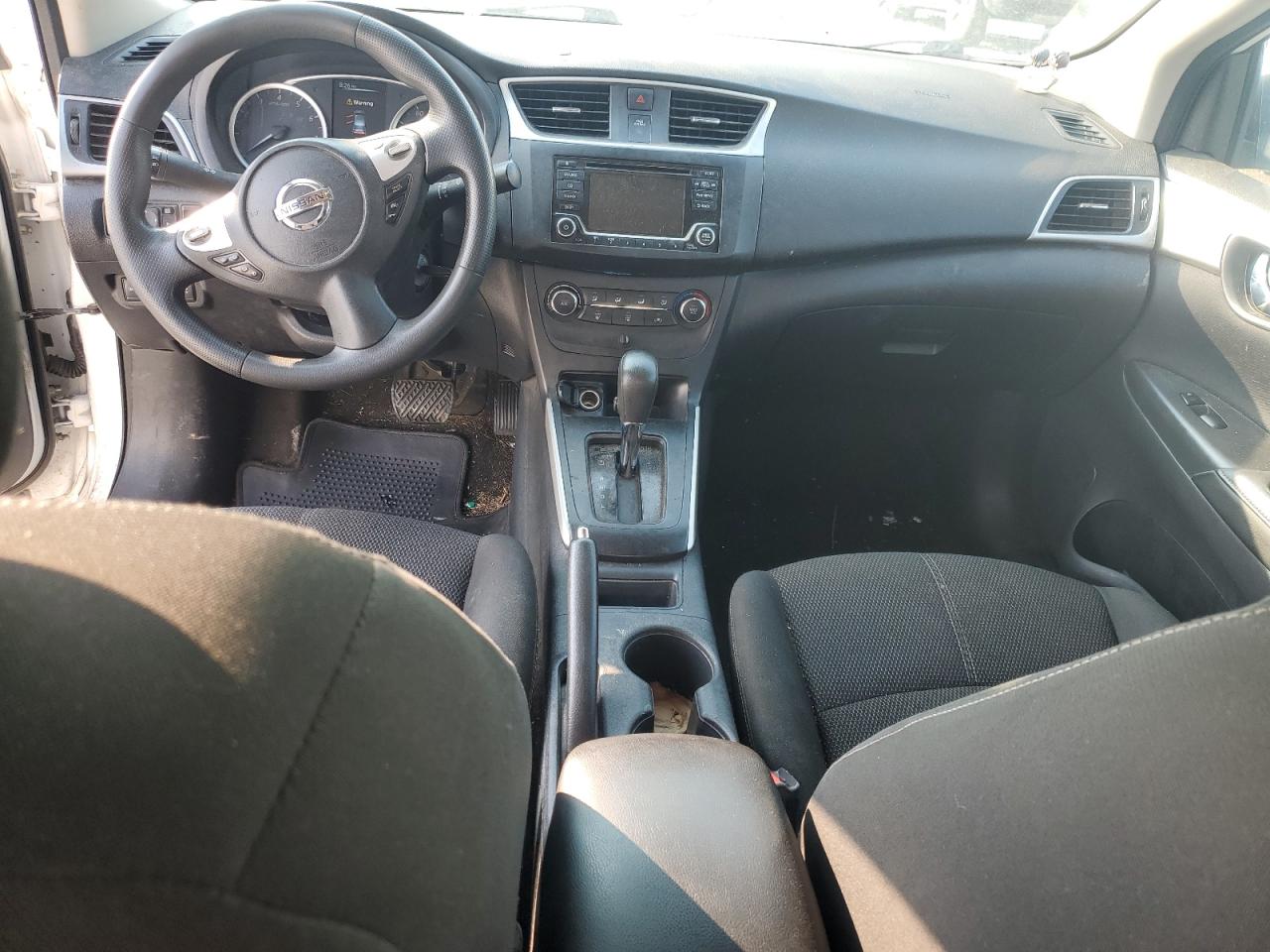2018 Nissan Sentra S White vin: 3N1AB7AP8JY232309