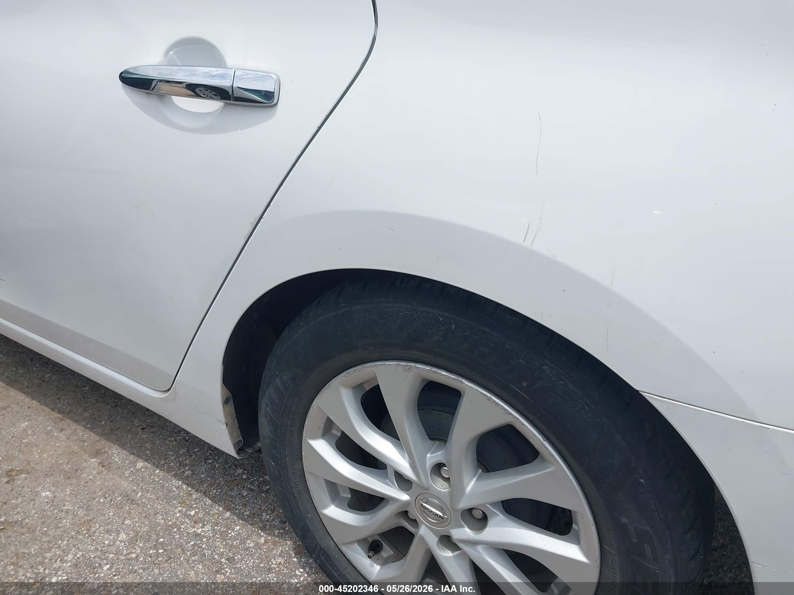 2019 Nissan Sentra Sv Белый vin: 3N1AB7AP8KL603791