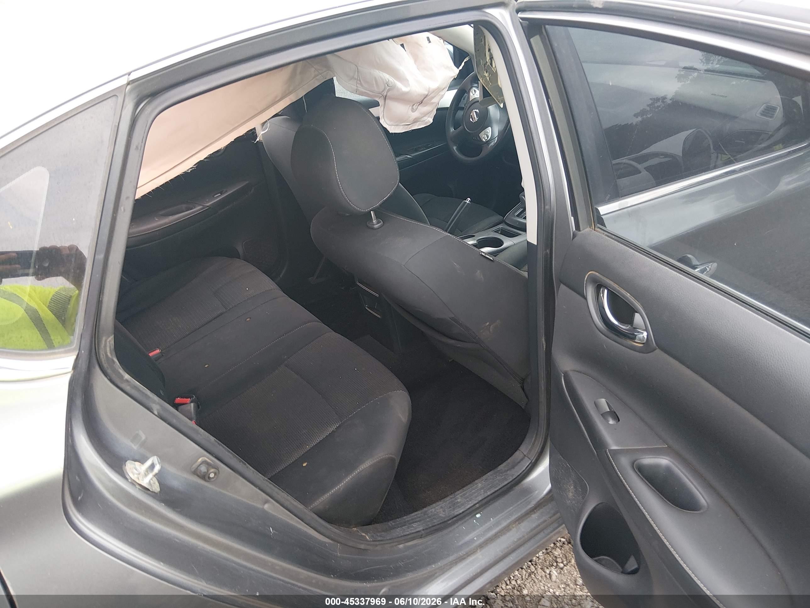 2019 Nissan Sentra S Gray vin: 3N1AB7AP8KY217066