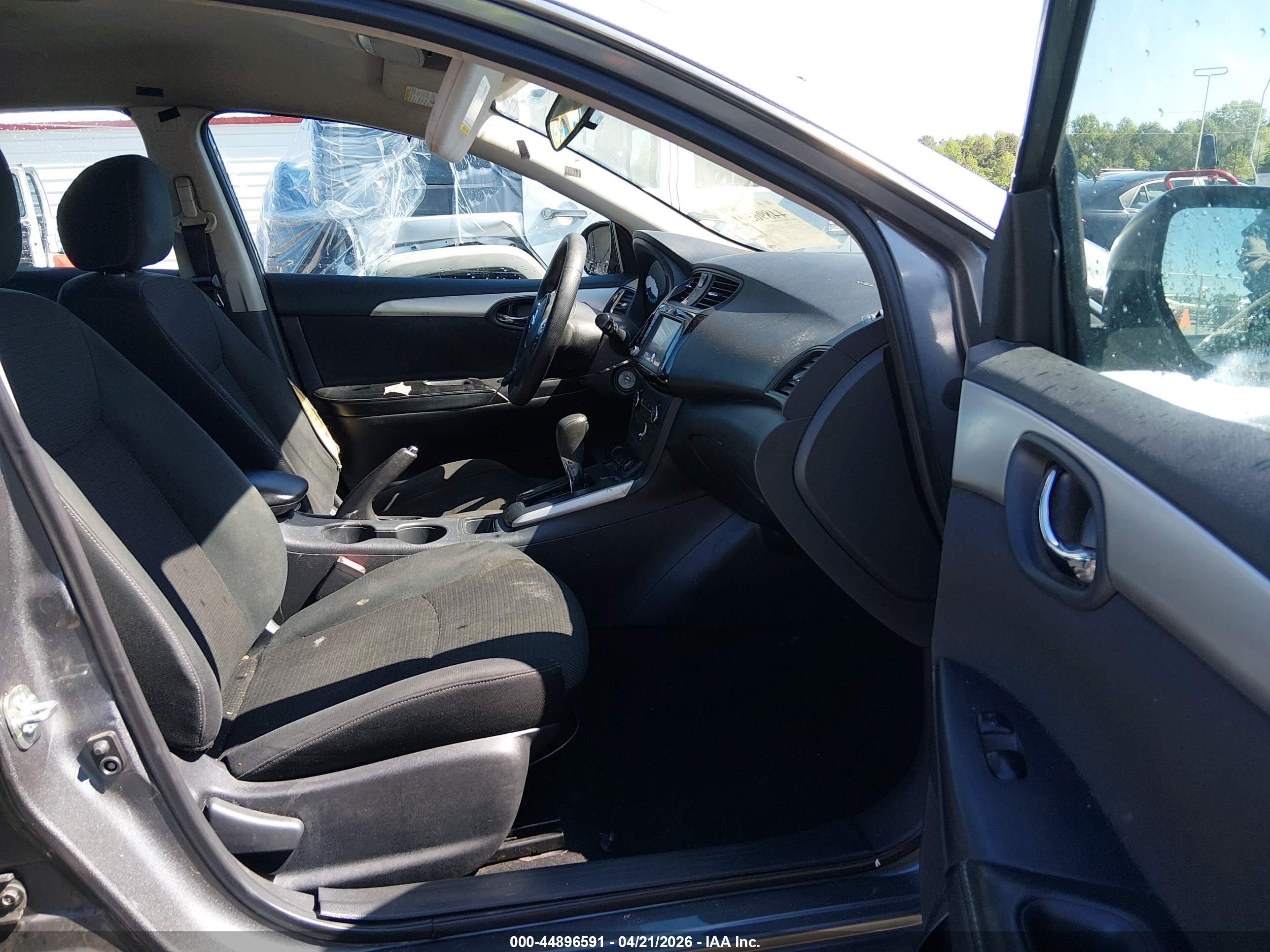 2019 Nissan Sentra S Gray vin: 3N1AB7AP8KY347784
