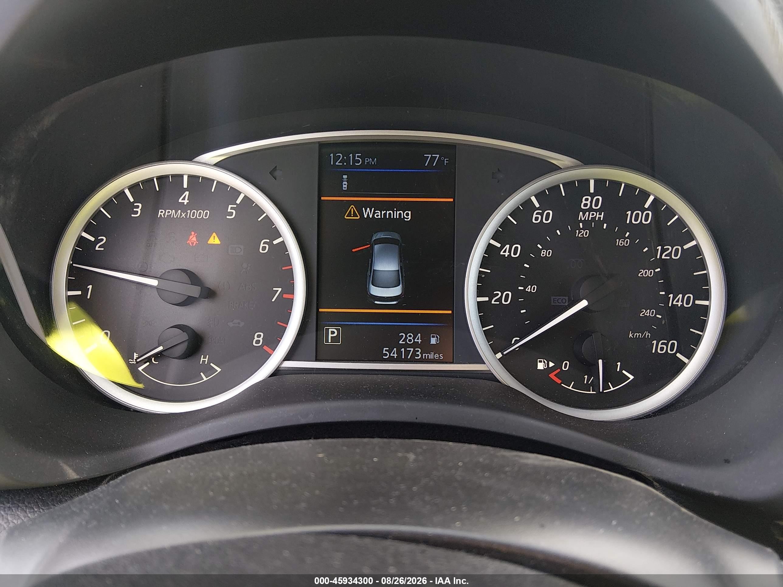 2019 Nissan Sentra Sv Серый vin: 3N1AB7AP8KY397584