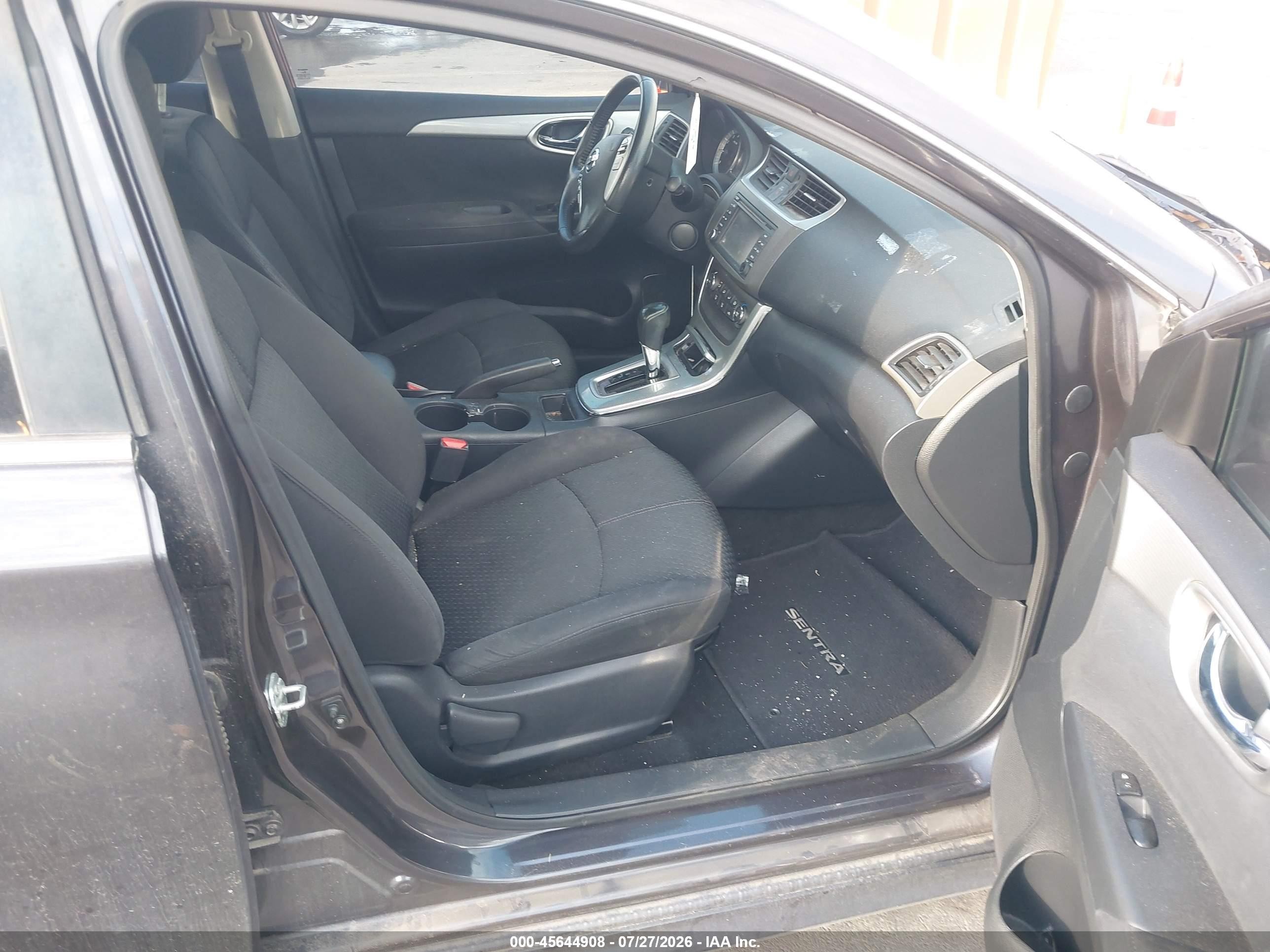 2013 Nissan Sentra Sr Gray vin: 3N1AB7AP9DL563532