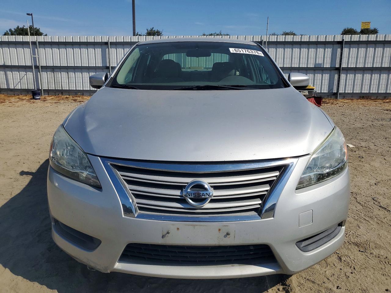 2013 Nissan Sentra S Серебряный vin: 3N1AB7AP9DL611658