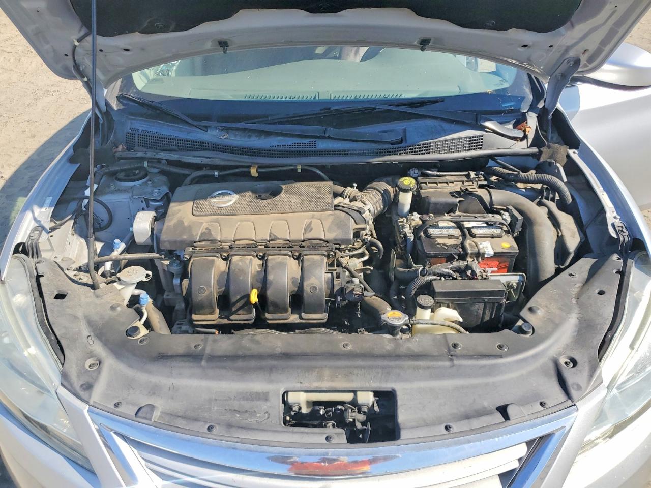 2013 Nissan Sentra S Серебряный vin: 3N1AB7AP9DL611658