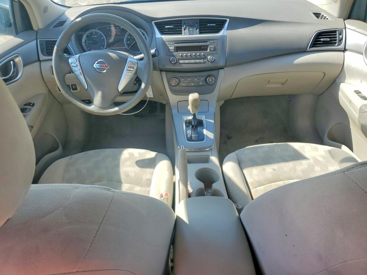 2013 Nissan Sentra S Серебряный vin: 3N1AB7AP9DL611658