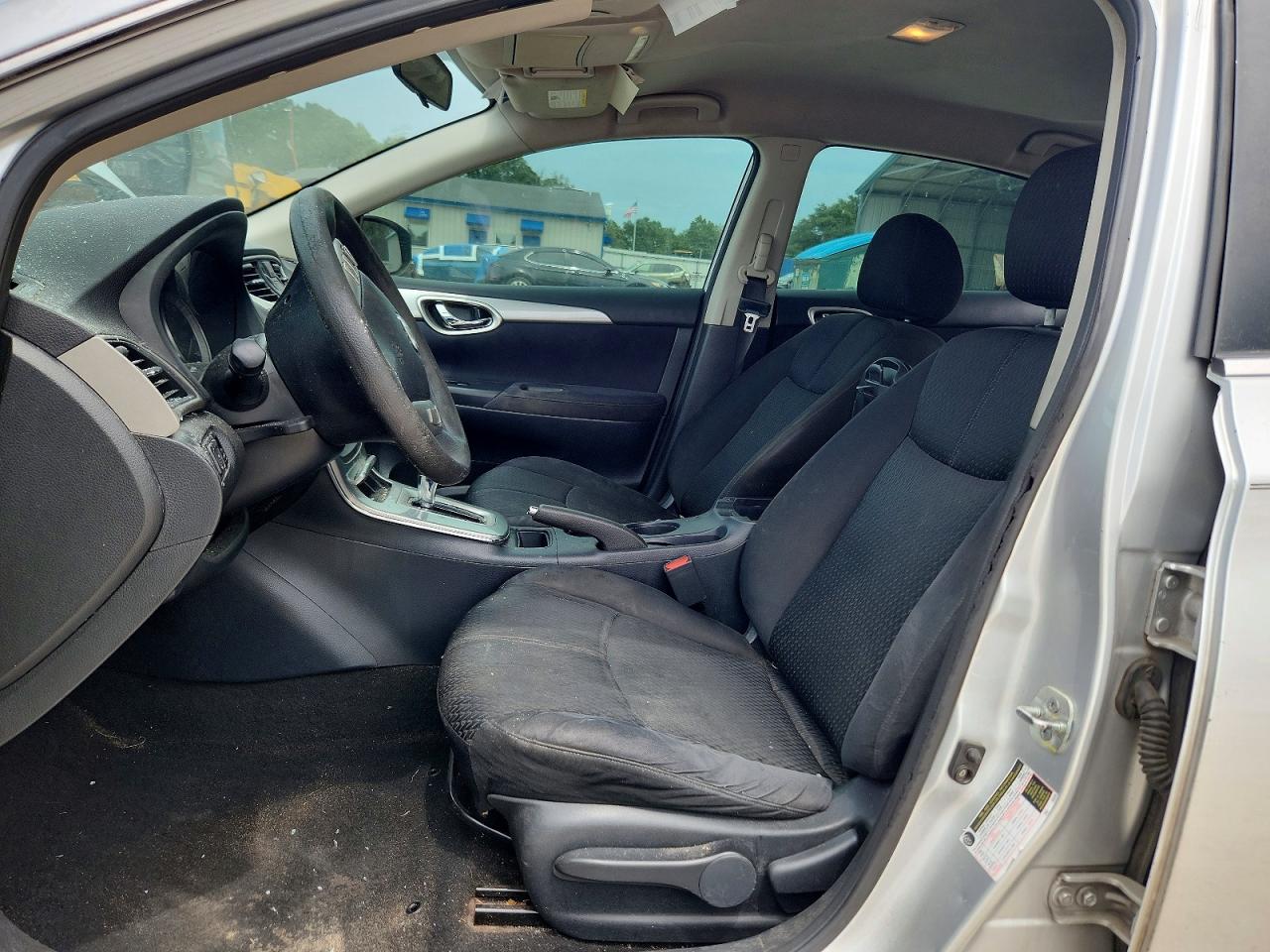 2013 Nissan Sentra S Silver vin: 3N1AB7AP9DL620649