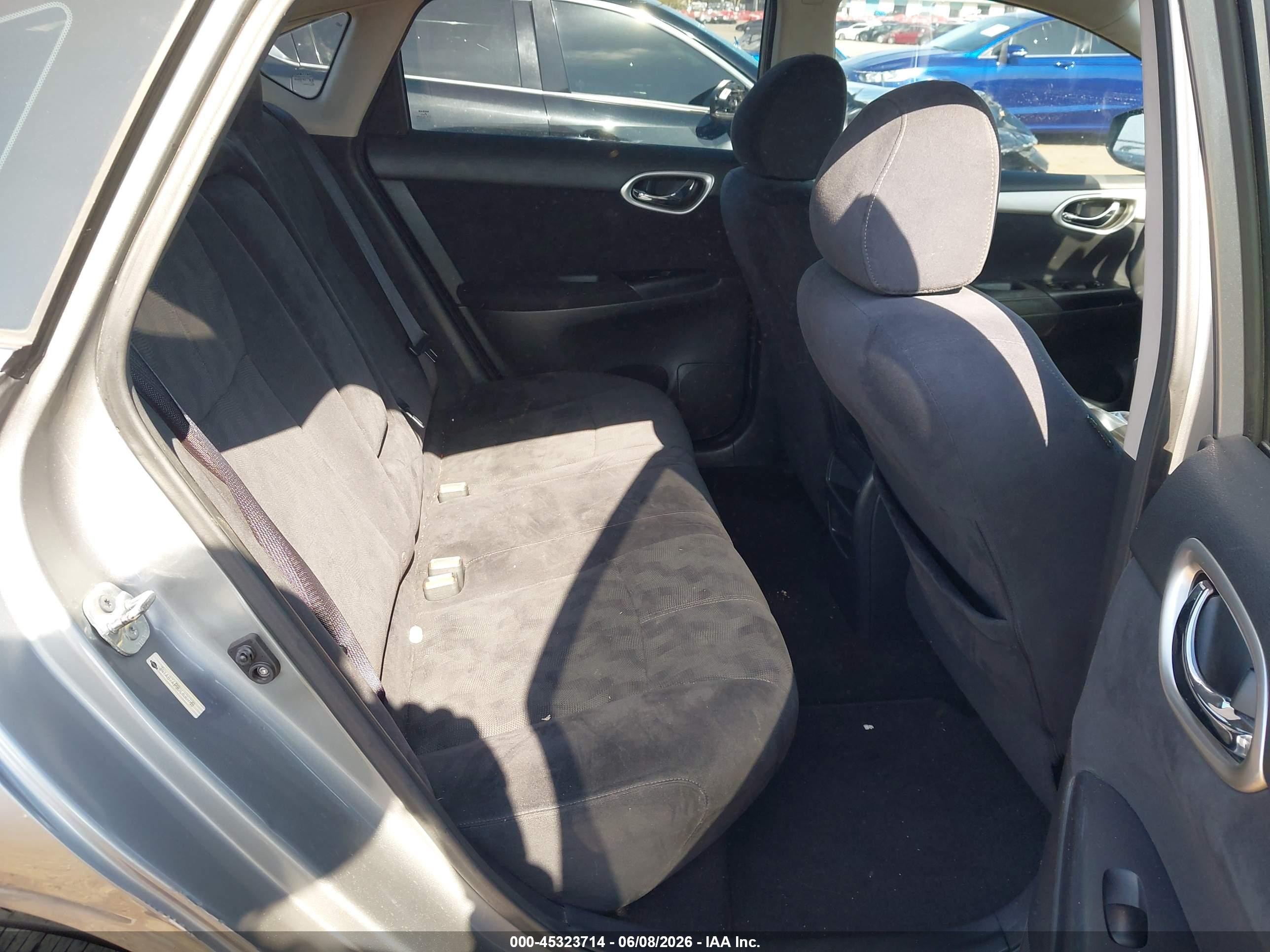 2013 Nissan Sentra Sv Gray vin: 3N1AB7AP9DL630789