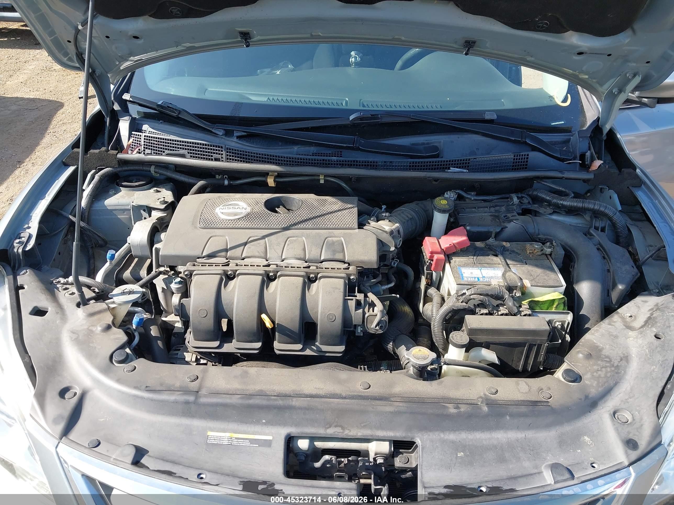 2013 Nissan Sentra Sv Gray vin: 3N1AB7AP9DL630789