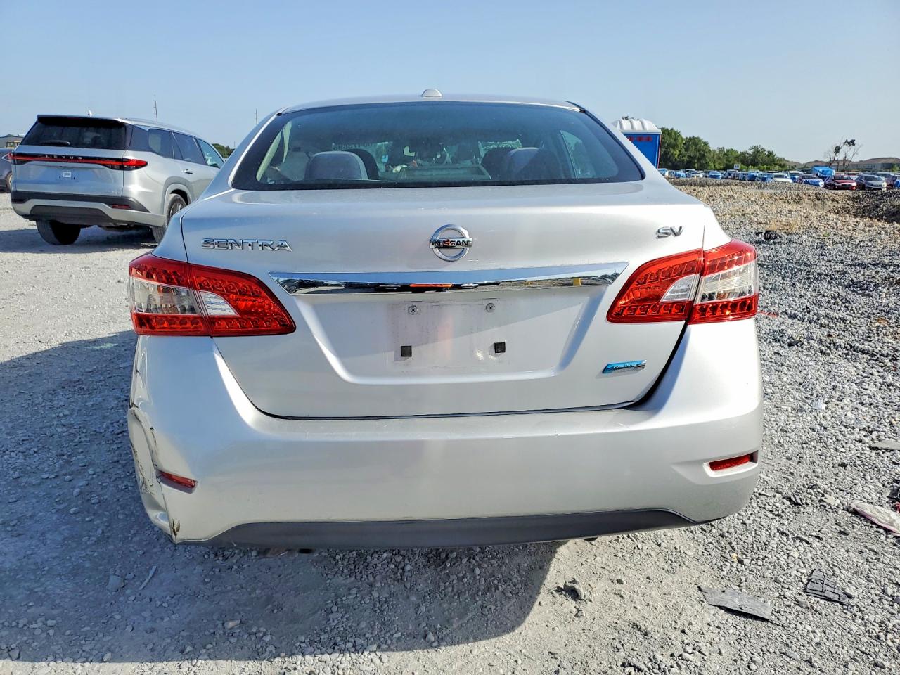 2013 Nissan Sentra S Серебряный vin: 3N1AB7AP9DL631537