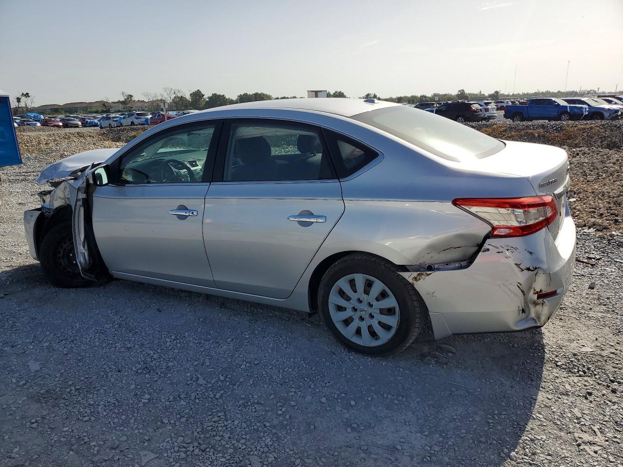 2013 Nissan Sentra S Серебряный vin: 3N1AB7AP9DL631537