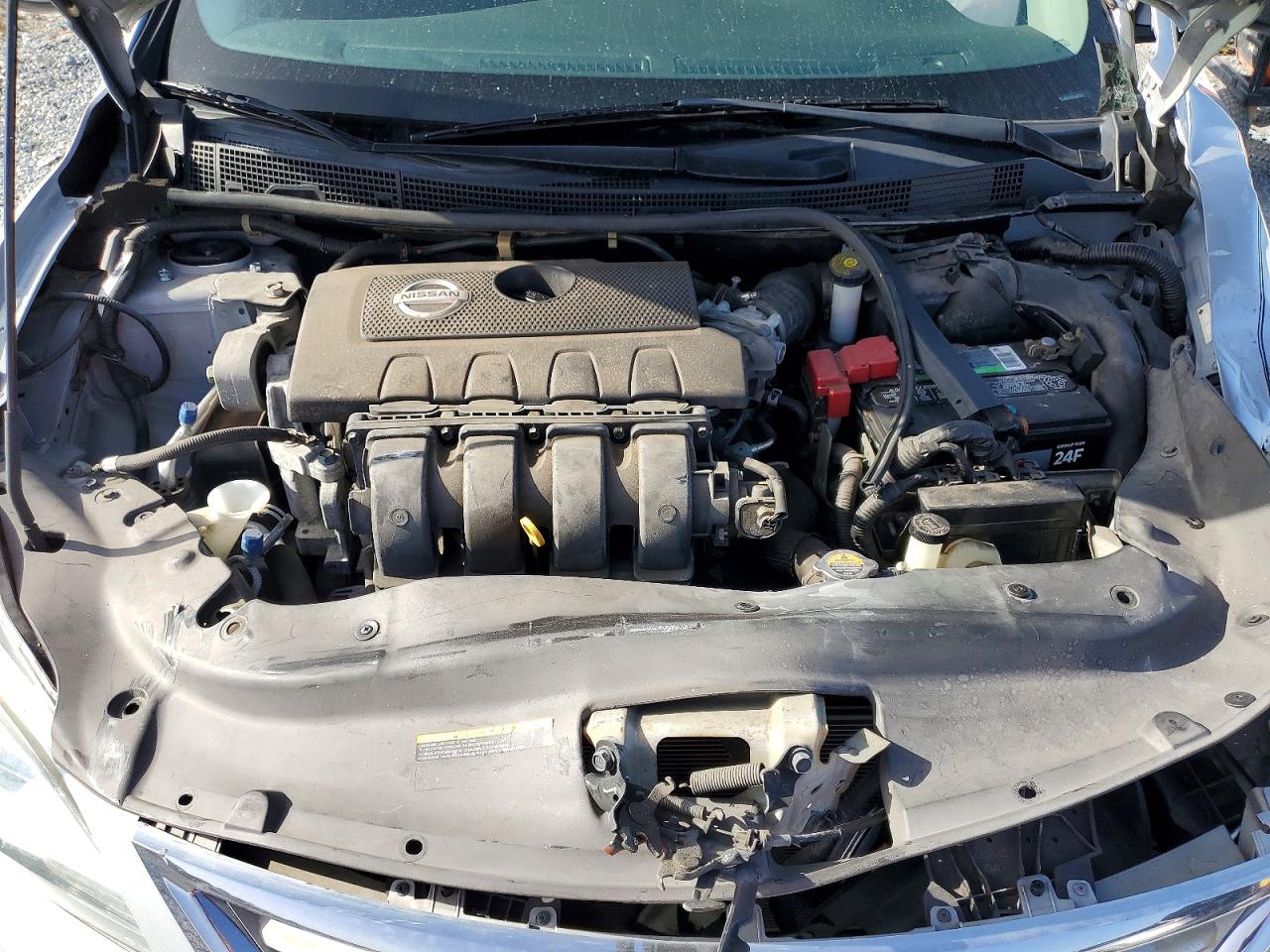 2013 Nissan Sentra S Серебряный vin: 3N1AB7AP9DL631537