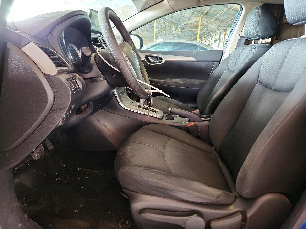 2013 Nissan Sentra S Blue vin: 3N1AB7AP9DL637595