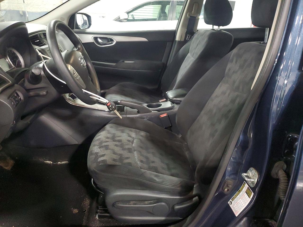 2013 Nissan Sentra S Blue vin: 3N1AB7AP9DL645809